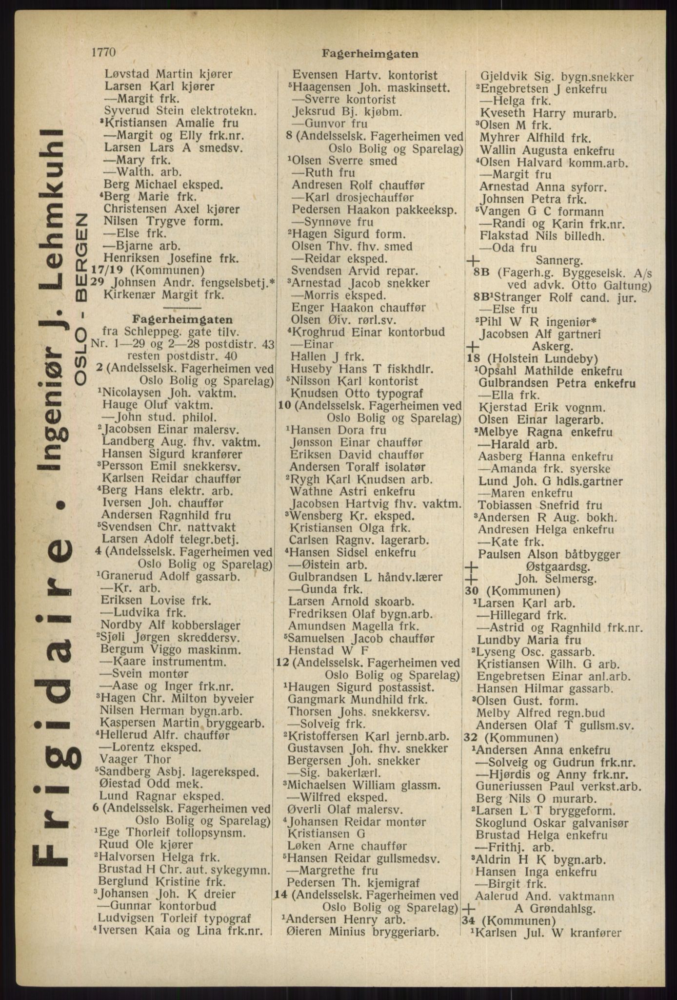 Kristiania/Oslo adressebok, PUBL/-, 1937, s. 1770