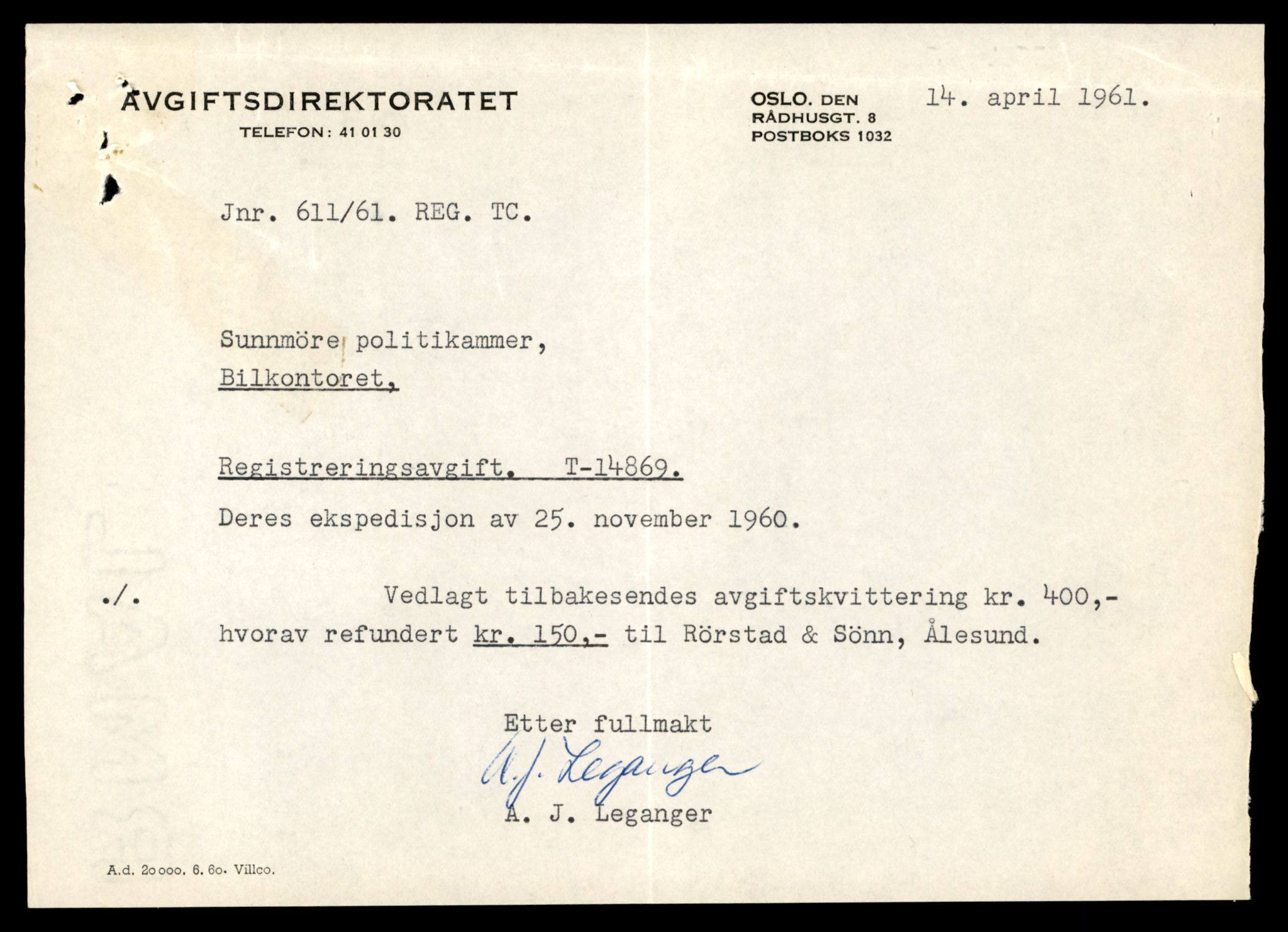 Møre og Romsdal vegkontor - Ålesund trafikkstasjon, AV/SAT-A-4099/F/Fe/L0049: Registreringskort for kjøretøy T 14864 - T 18613, 1927-1998, s. 129