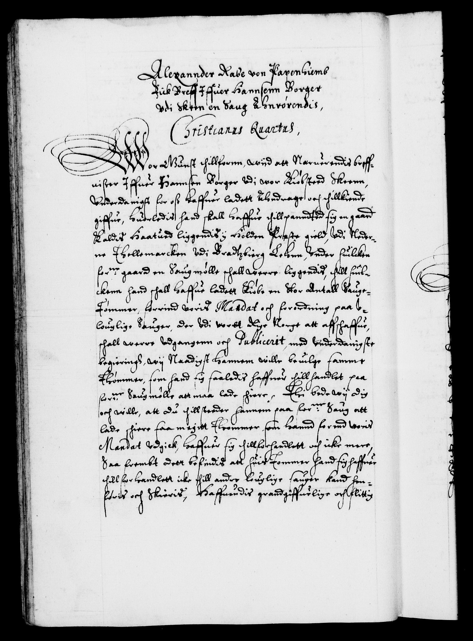 Danske Kanselli 1572-1799, AV/RA-EA-3023/F/Fc/Fca/Fcab/L0004: Norske tegnelser (mikrofilm), 1617-1627, s. 20b