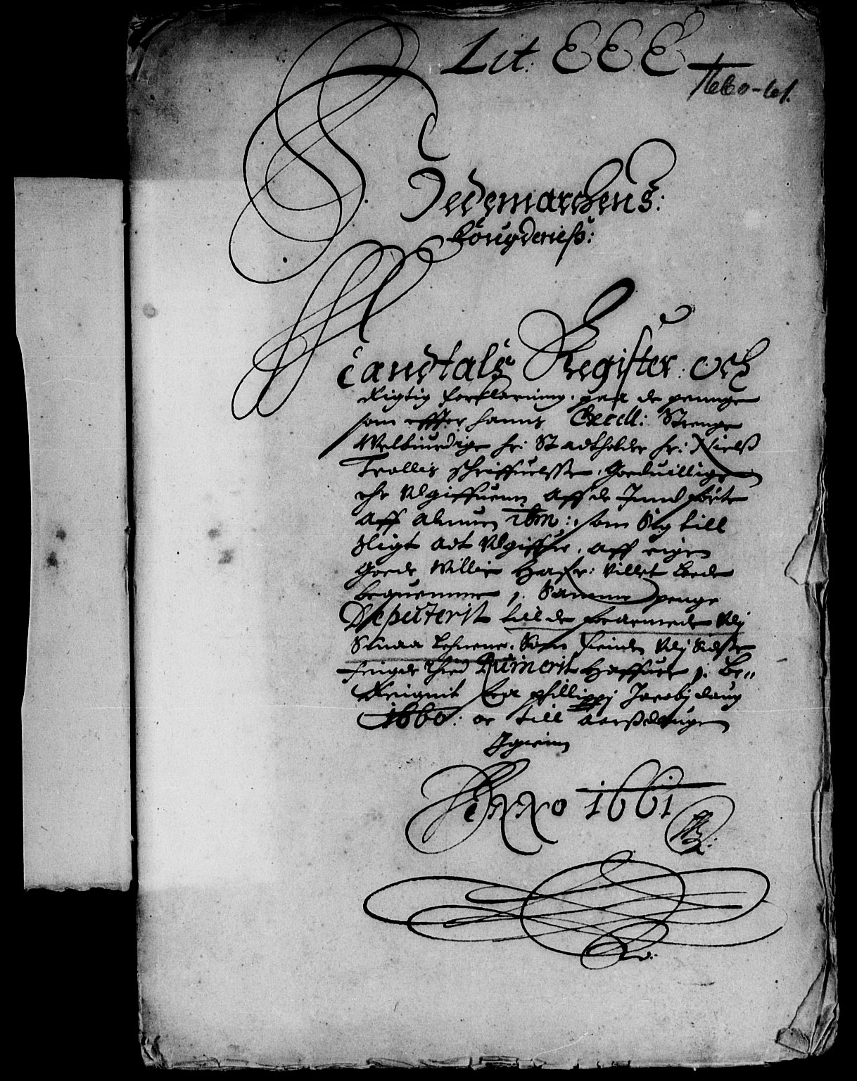 Rentekammeret inntil 1814, Reviderte regnskaper, Lensregnskaper, AV/RA-EA-5023/R/Rb/Rba/L0258: Akershus len, 1659-1661