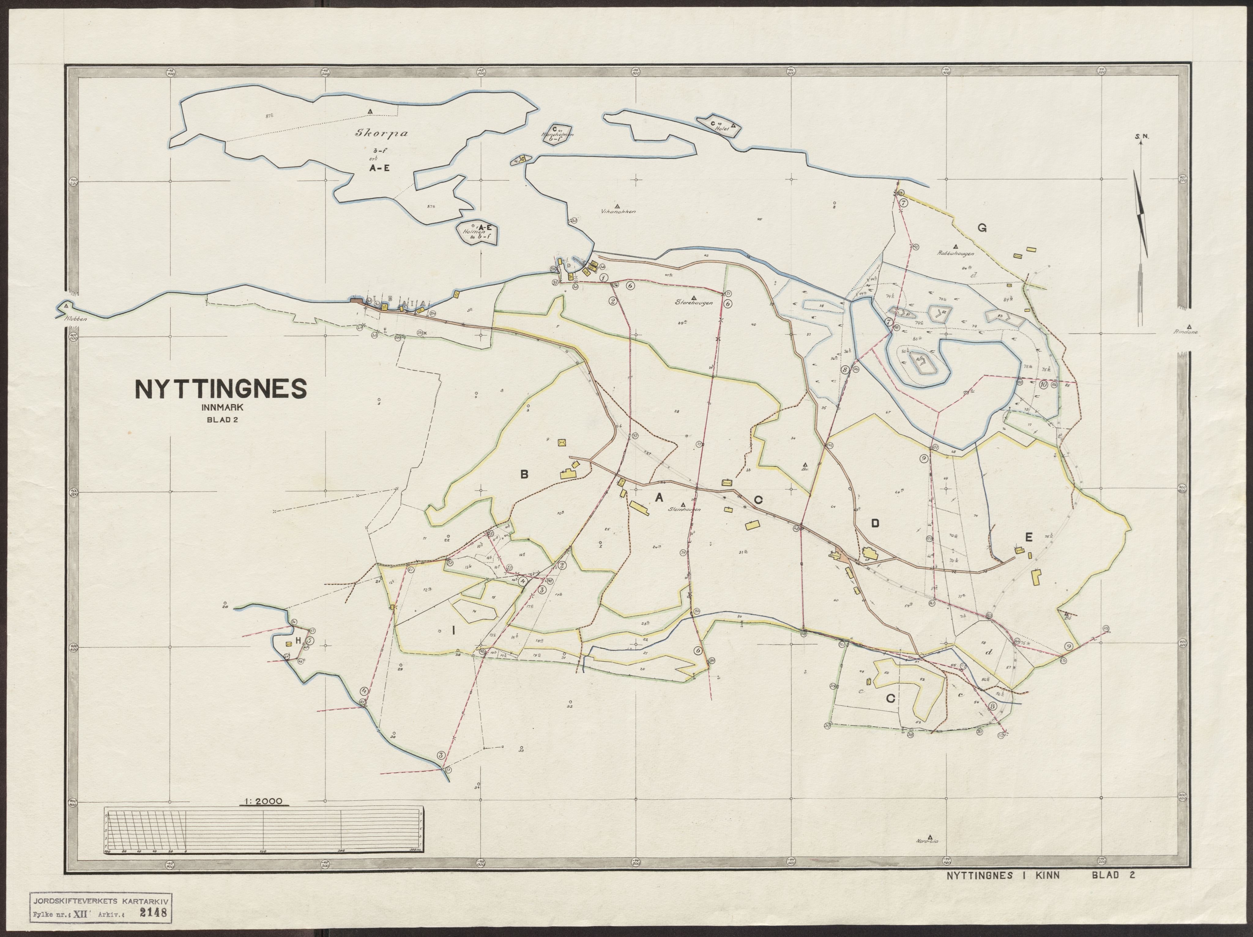 Jordskifteverkets kartarkiv, RA/S-3929/T, 1859-1988, s. 2610