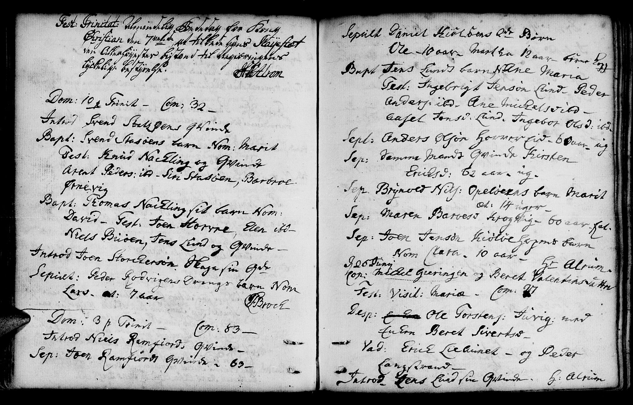 Ministerialprotokoller, klokkerbøker og fødselsregistre - Nord-Trøndelag, AV/SAT-A-1458/780/L0632: Ministerialbok nr. 780A01, 1736-1786