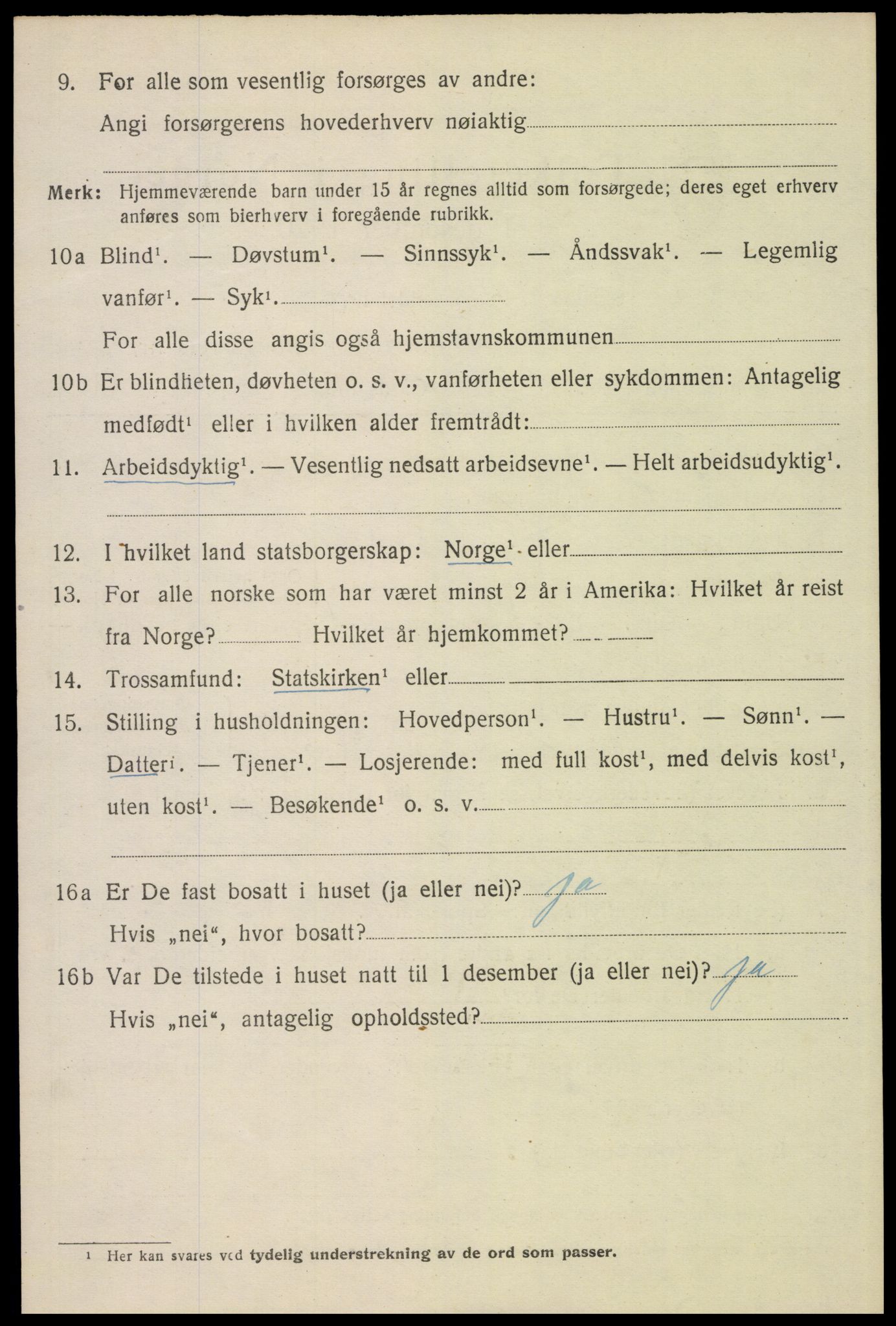 SAH, Folketelling 1920 for 0428 Trysil herred, 1920, s. 13006