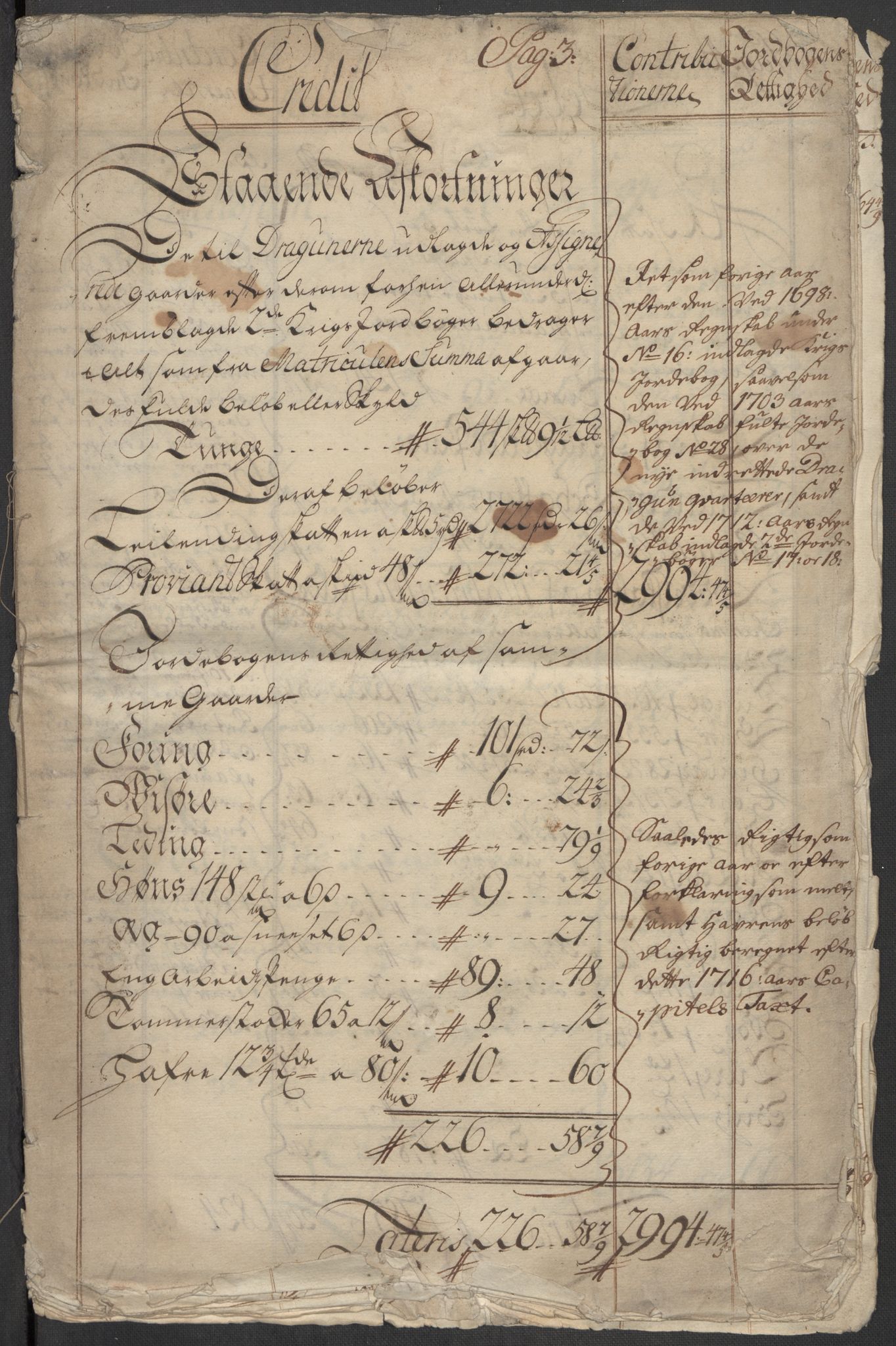 Rentekammeret inntil 1814, Reviderte regnskaper, Fogderegnskap, AV/RA-EA-4092/R12/L0725: Fogderegnskap Øvre Romerike, 1716, s. 5