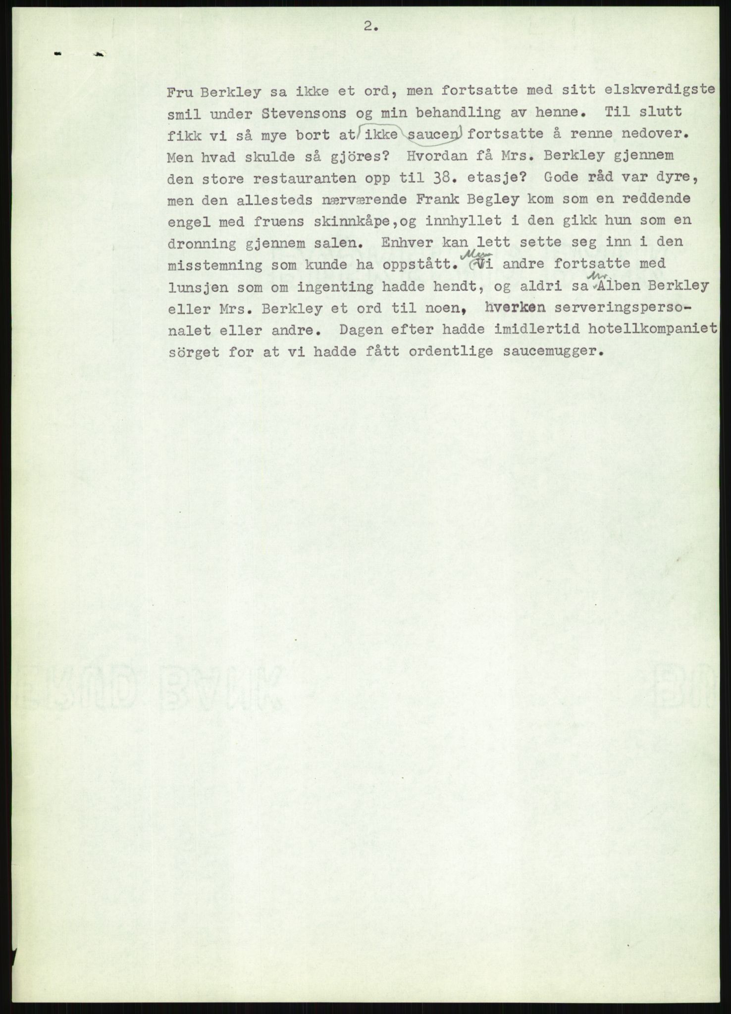 Lie, Trygve, AV/RA-PA-1407/D/L0020/0007: Utkast og manuskripter til "In the cause of Peace"/"Syv år for freden". / Manuskript til kap. 7, "Permanent headquarter". udatert., 1954