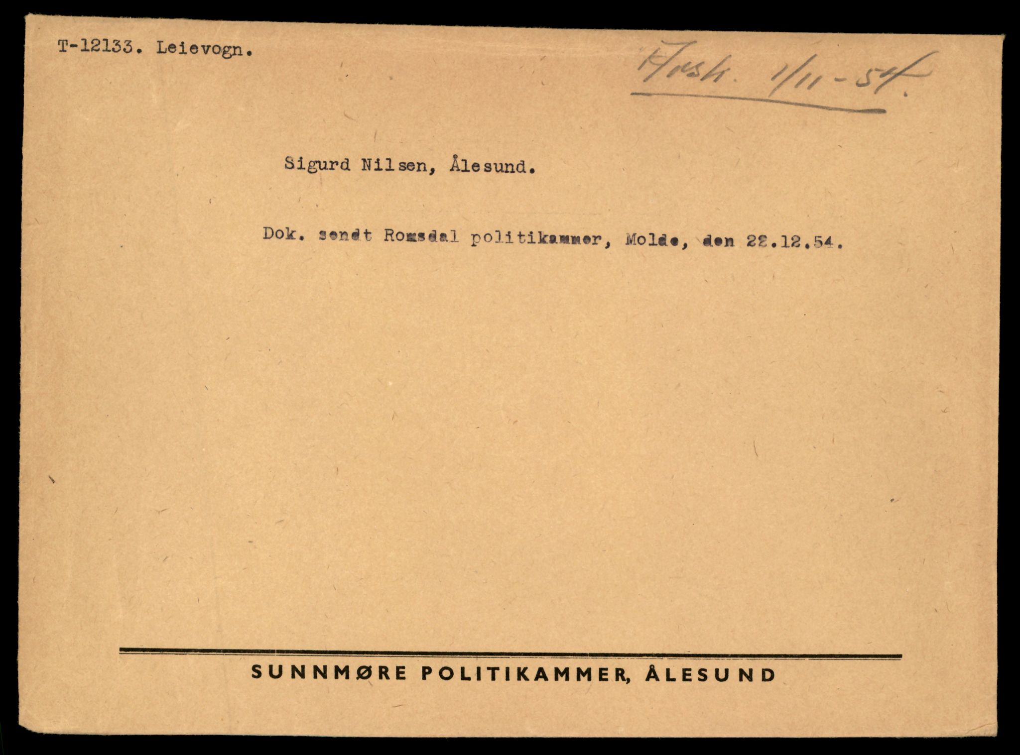 Møre og Romsdal vegkontor - Ålesund trafikkstasjon, AV/SAT-A-4099/F/Fe/L0032: Registreringskort for kjøretøy T 11997 - T 12149, 1927-1998, s. 3287