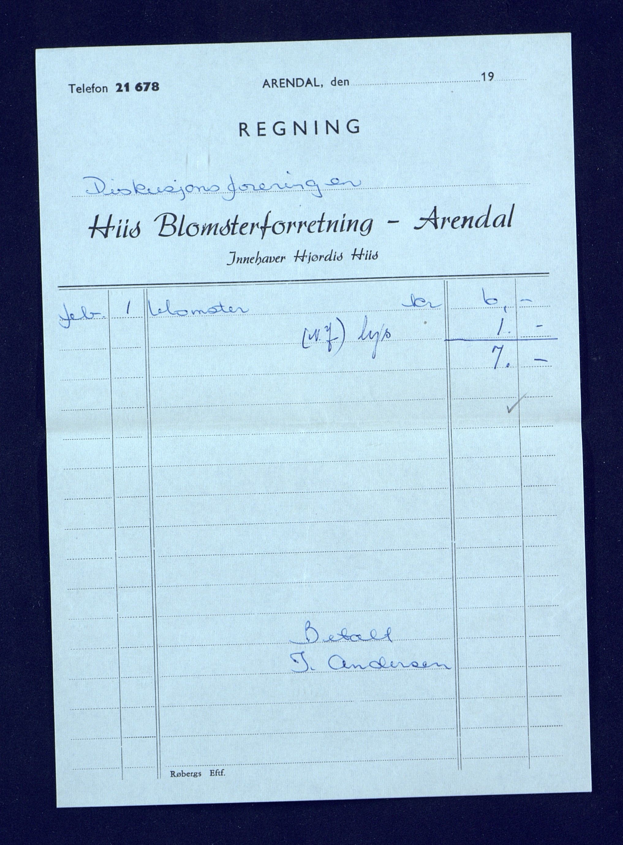 Samling av foreningsarkiv. A-Å, AAKS/PA-1059/F/L0014: Foreninger, Arendal