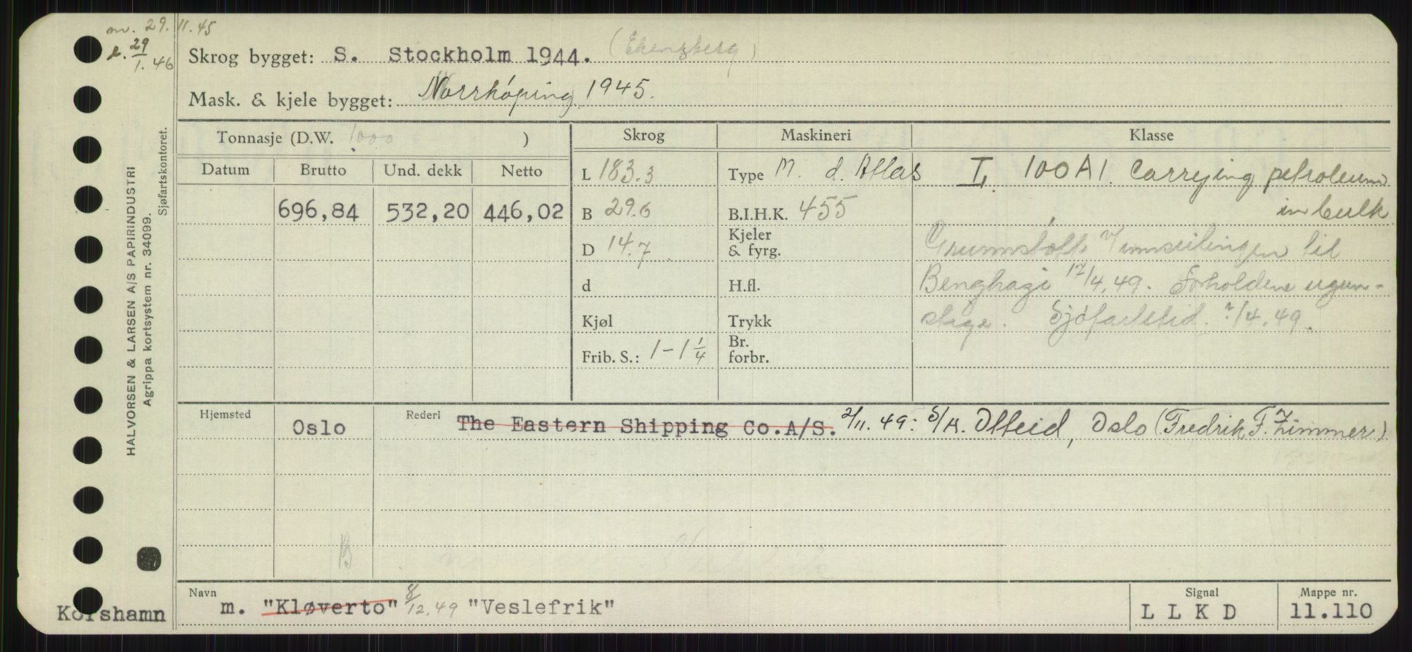 Sjøfartsdirektoratet med forløpere, Skipsmålingen, AV/RA-S-1627/H/Hb/L0005: Fartøy, T-Å, s. 295