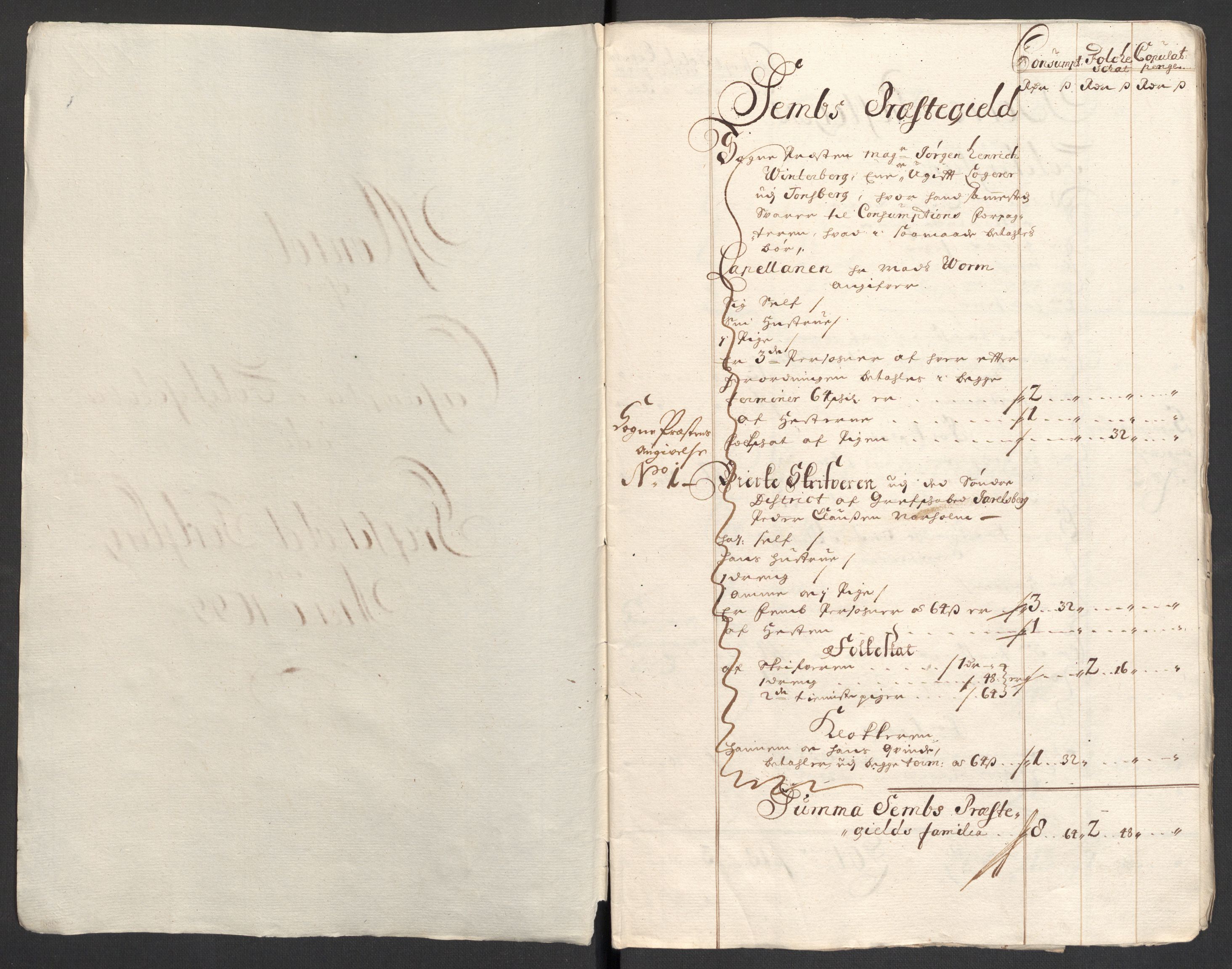 Rentekammeret inntil 1814, Reviderte regnskaper, Fogderegnskap, RA/EA-4092/R32/L1868: Fogderegnskap Jarlsberg grevskap, 1697-1699, s. 246