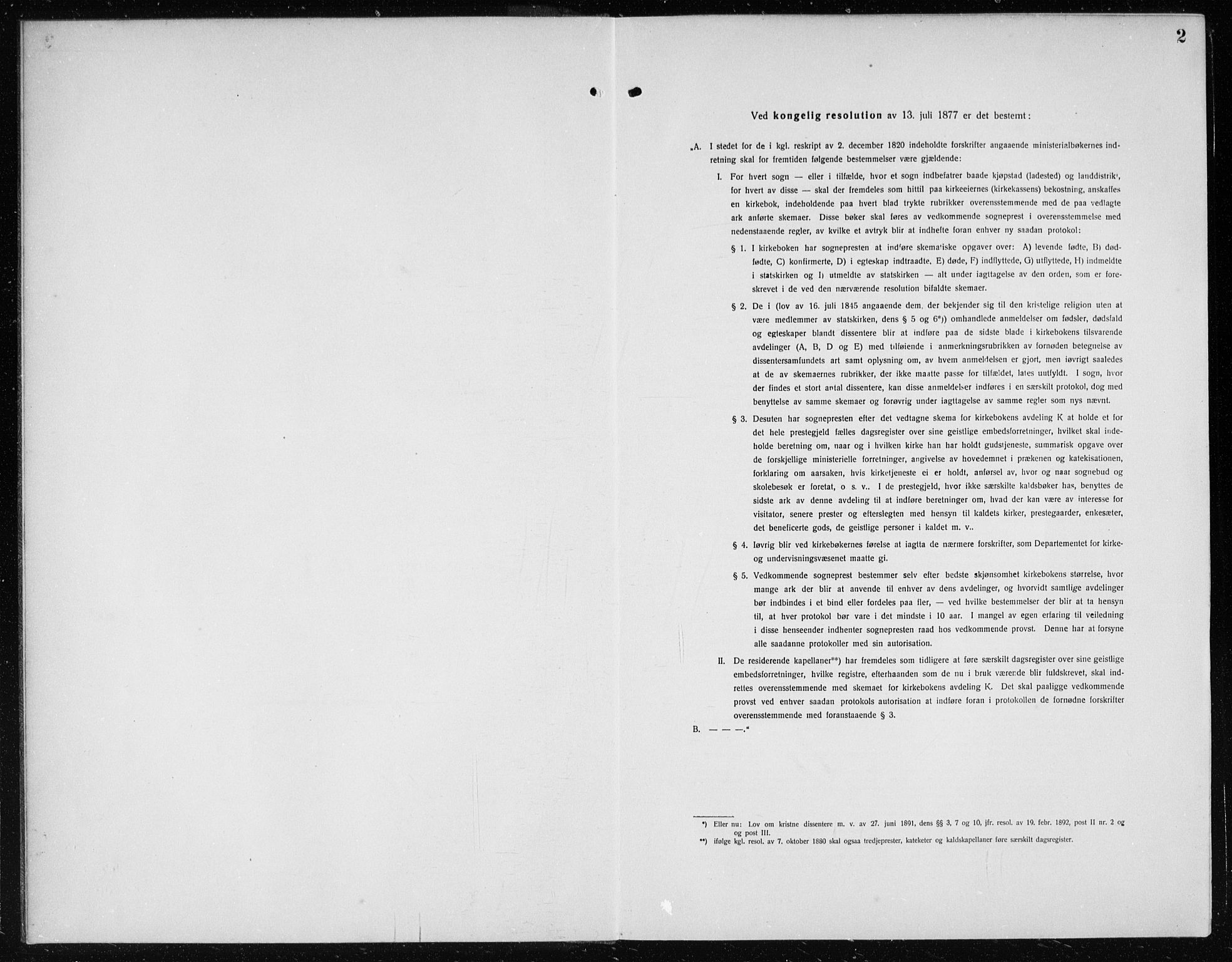 Årstad Sokneprestembete, SAB/A-79301/H/Hab/L0020: Klokkerbok nr. C  2, 1920-1935, s. 2