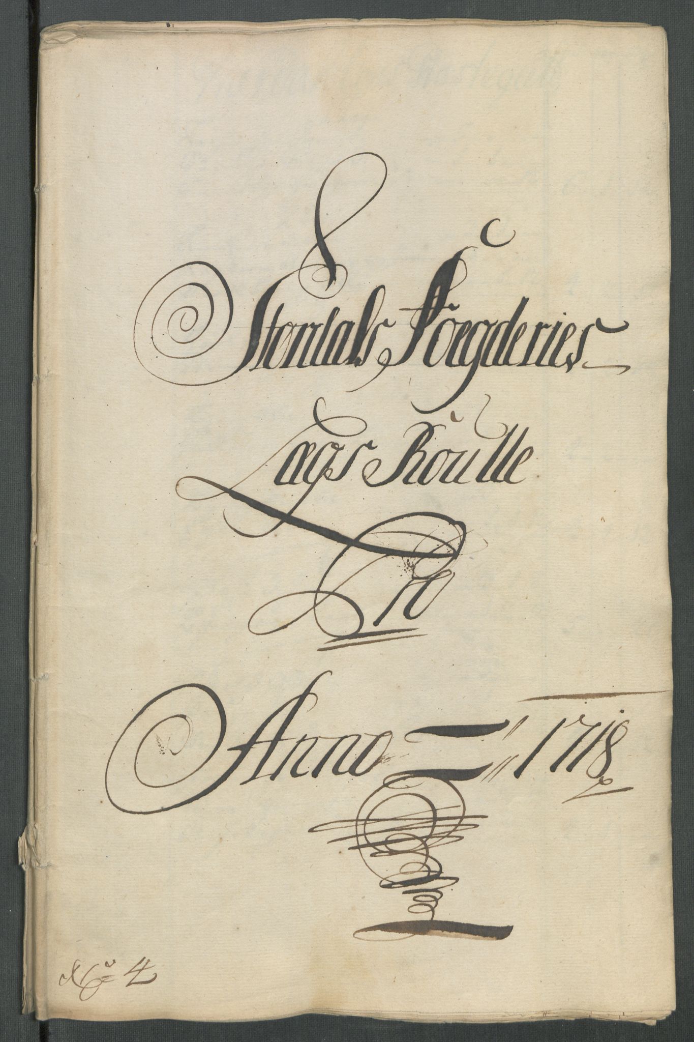 Rentekammeret inntil 1814, Reviderte regnskaper, Fogderegnskap, RA/EA-4092/R62/L4208: Fogderegnskap Stjørdal og Verdal, 1718, s. 105
