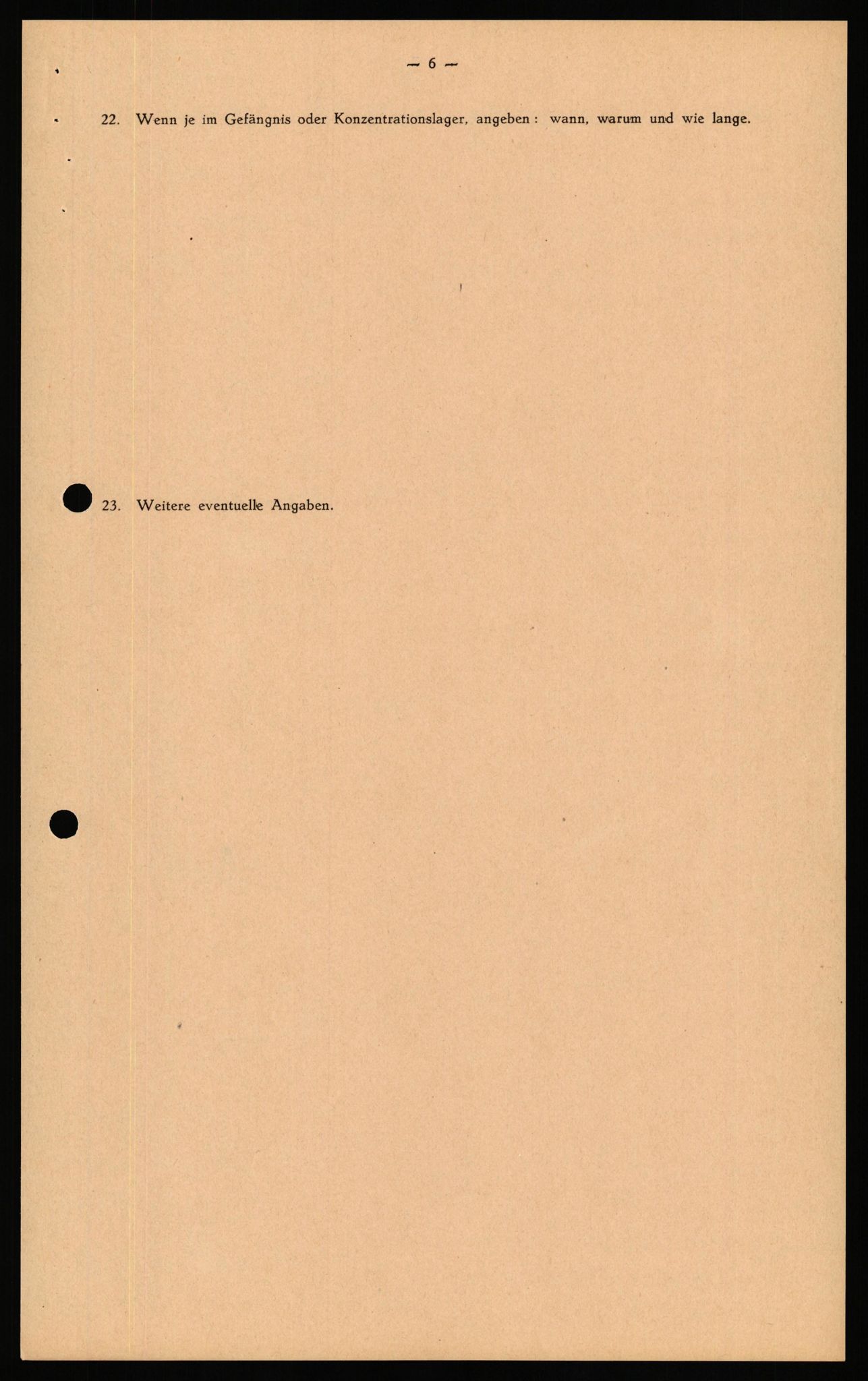 Forsvaret, Forsvarets overkommando II, AV/RA-RAFA-3915/D/Db/L0033: CI Questionaires. Tyske okkupasjonsstyrker i Norge. Tyskere., 1945-1946, s. 31