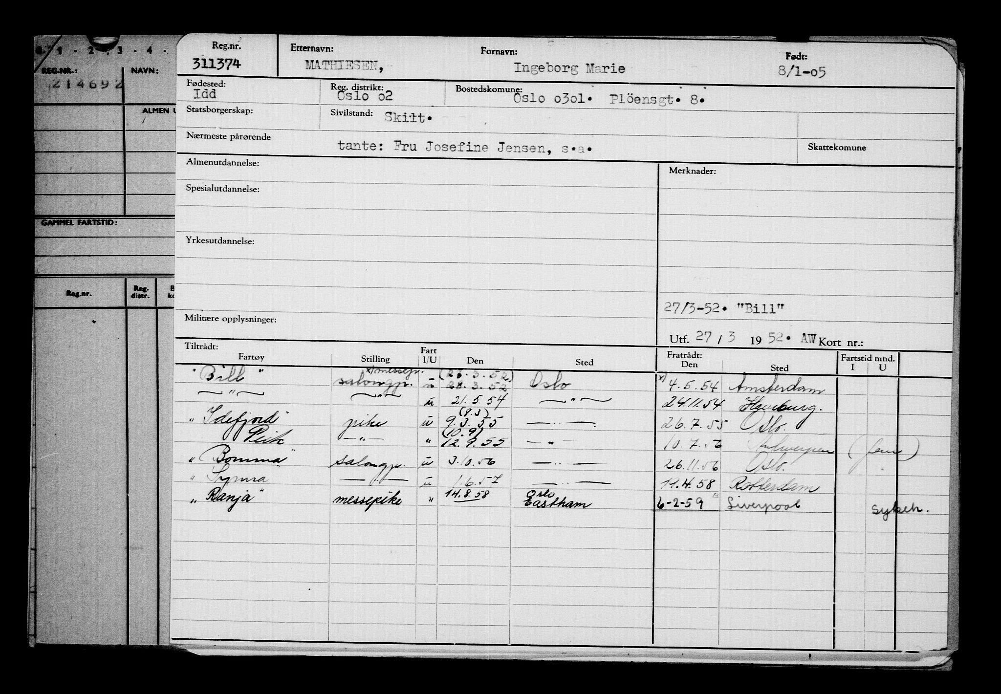 Direktoratet for sjømenn, AV/RA-S-3545/G/Gb/L0057: Hovedkort, 1905, s. 77