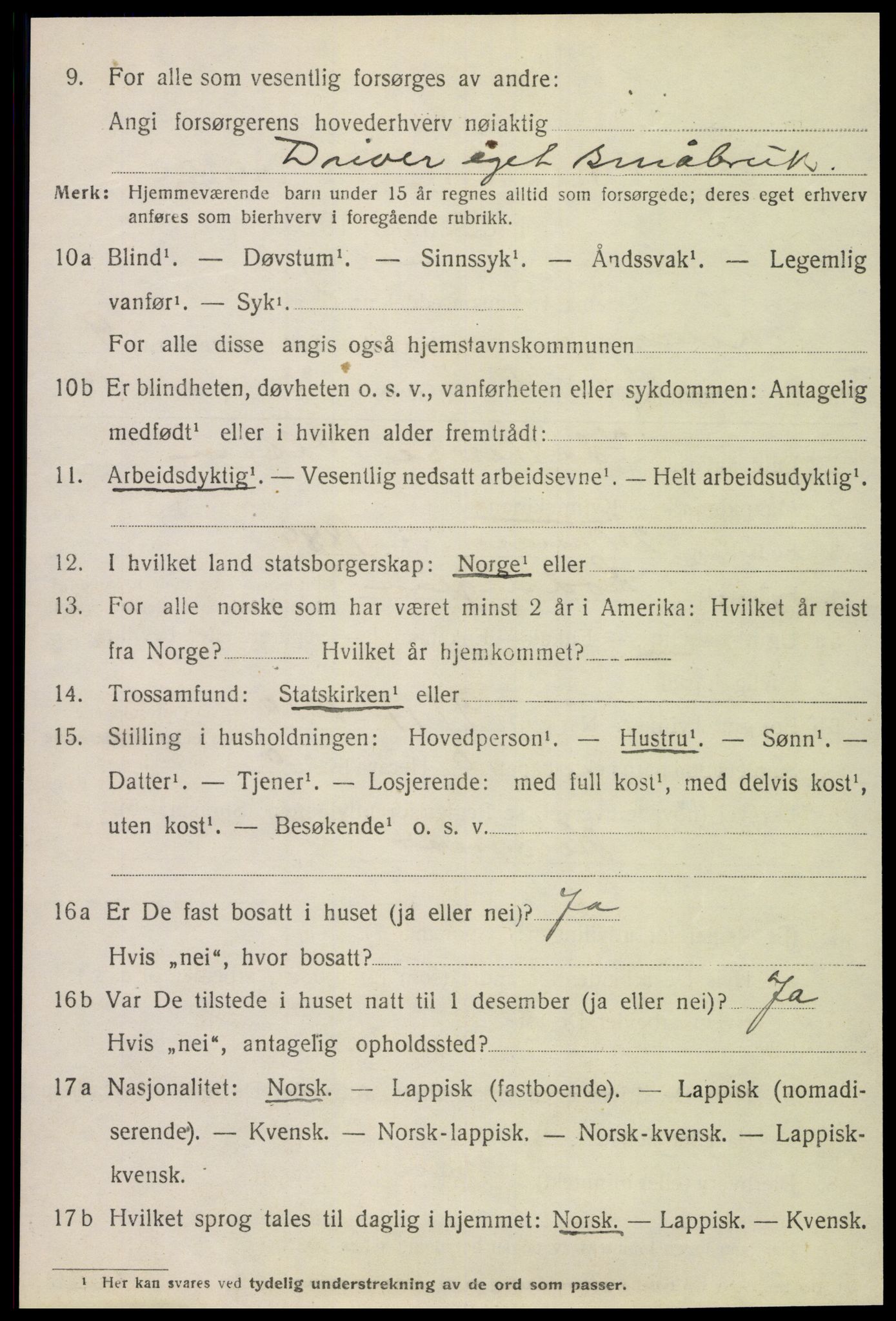 SAT, Folketelling 1920 for 1834 Lurøy herred, 1920, s. 4026