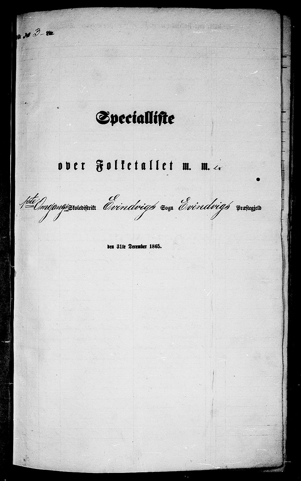 RA, Folketelling 1865 for 1411P Eivindvik prestegjeld, 1865, s. 39