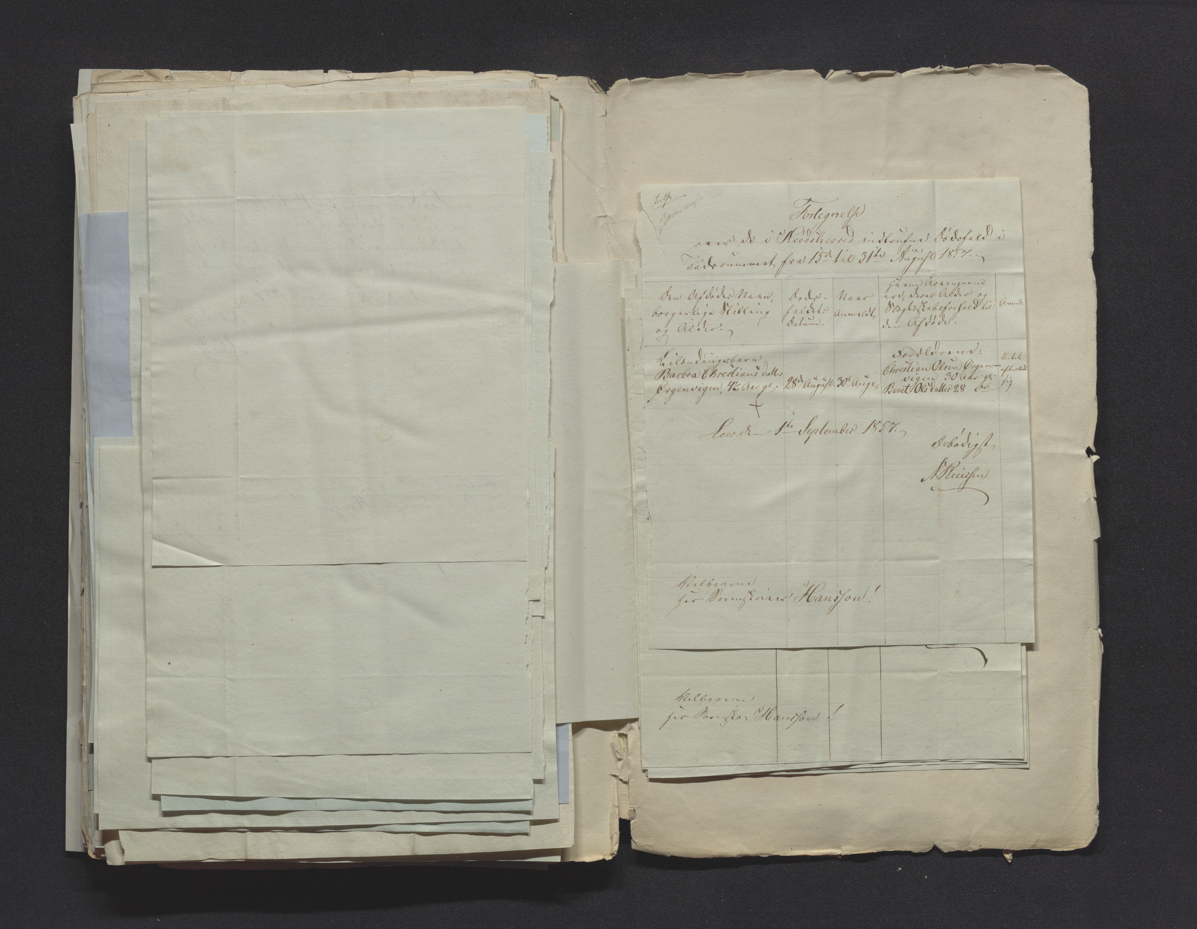 Eiker, Modum og Sigdal sorenskriveri, AV/SAKO-A-123/H/Ha/Hab/L0009: Dødsfallsmeldinger, 1854-1857, s. 538