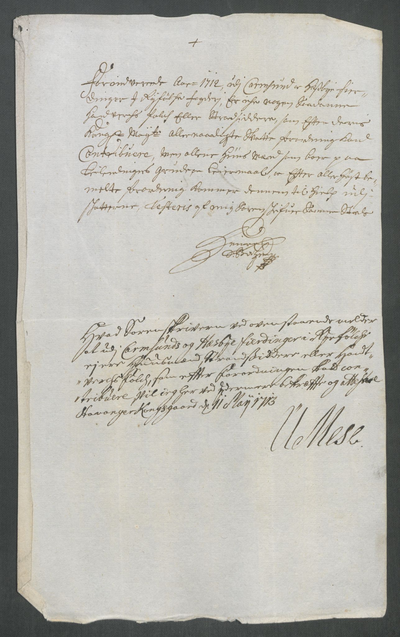 Rentekammeret inntil 1814, Reviderte regnskaper, Fogderegnskap, AV/RA-EA-4092/R47/L2865: Fogderegnskap Ryfylke, 1712, s. 83