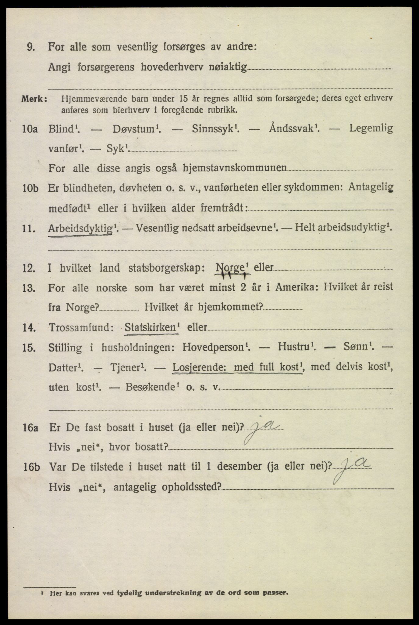 SAH, Folketelling 1920 for 0419 Sør-Odal herred, 1920, s. 6966
