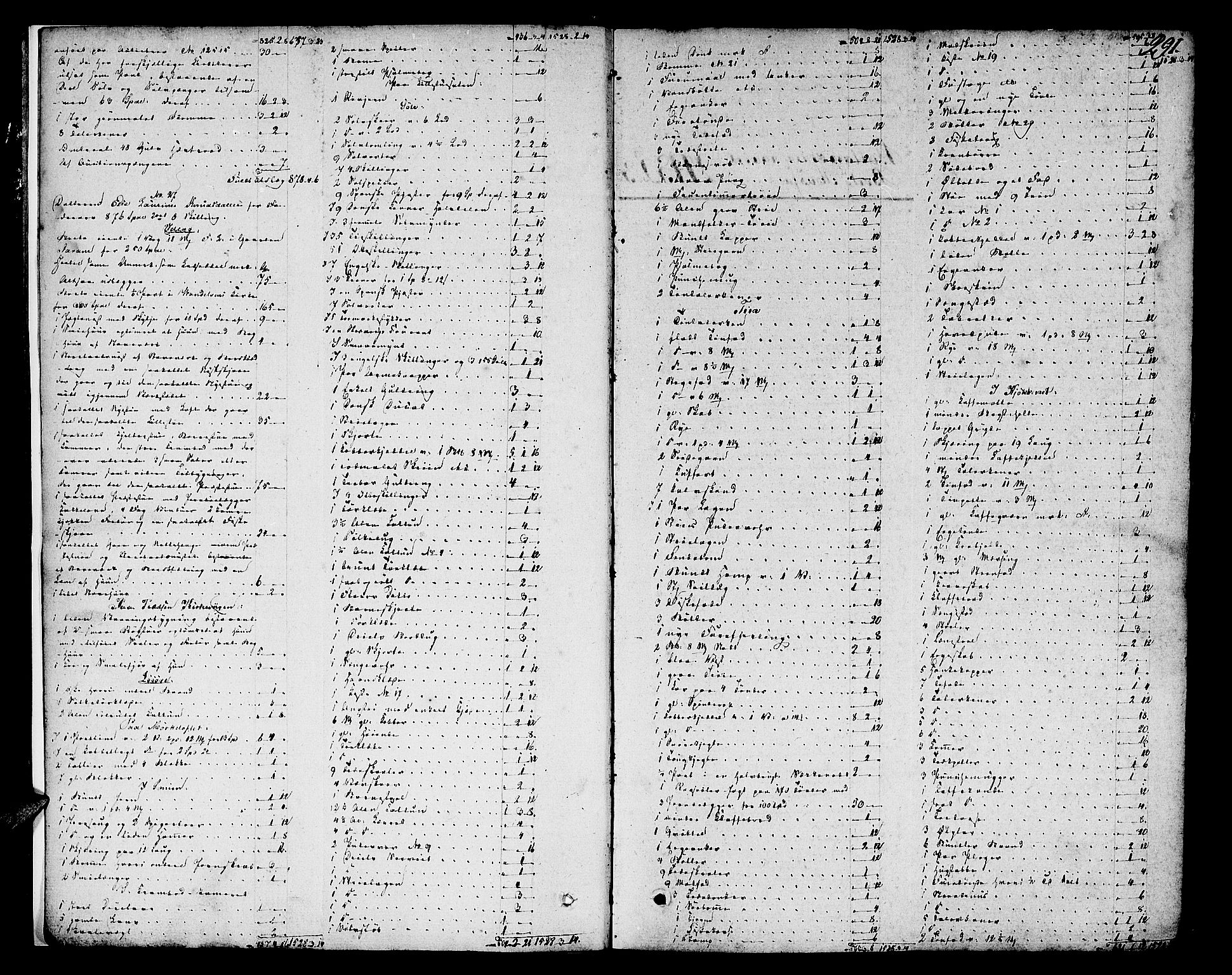 Søre Sunnmøre sorenskriveri, AV/SAT-A-4122/1/3/3A/L0011: Skifte- / Skifteutloddings- / Skifteslutningsprotokollar, 1831-1835, s. 290b-291a