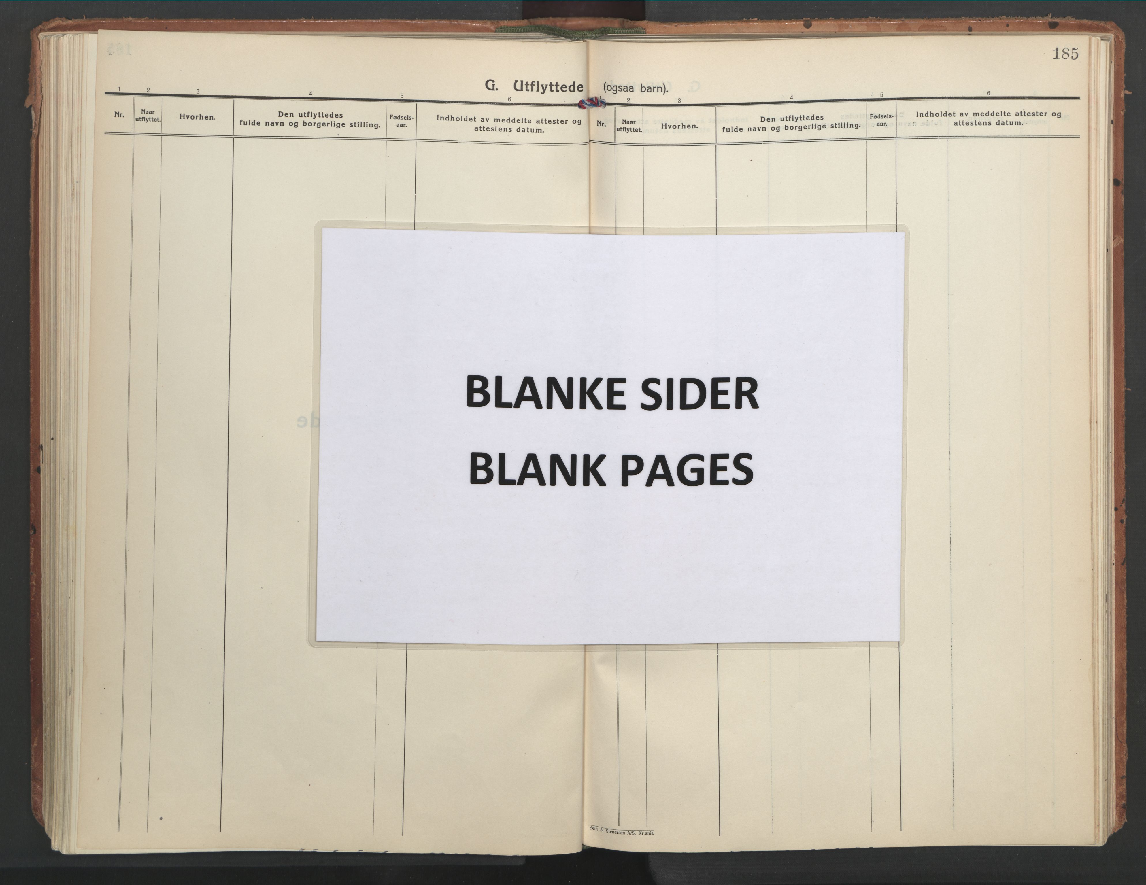 Ministerialprotokoller, klokkerbøker og fødselsregistre - Nordland, AV/SAT-A-1459/861/L0873: Ministerialbok nr. 861A08, 1923-1932, s. 185