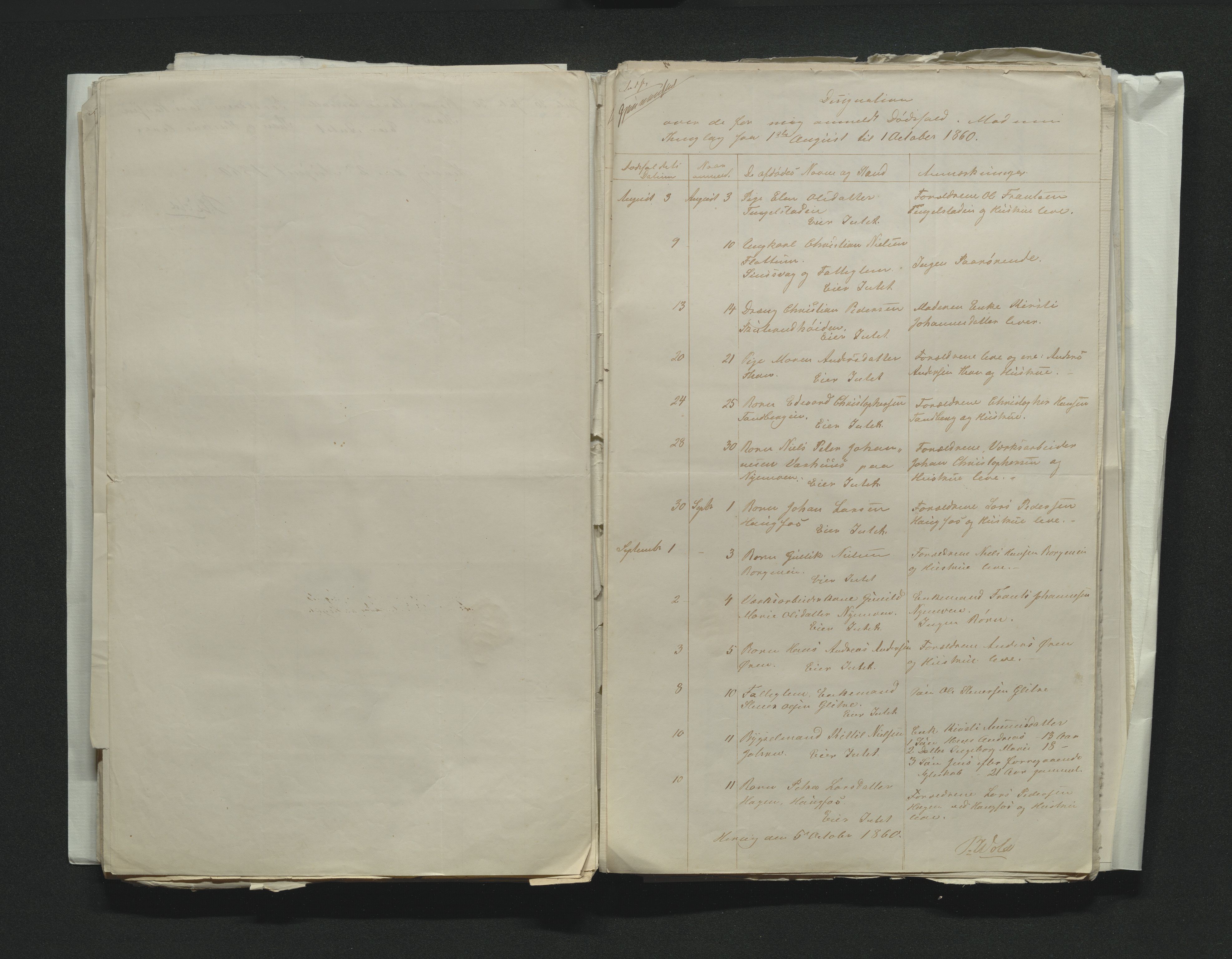 Eiker, Modum og Sigdal sorenskriveri, AV/SAKO-A-123/H/Ha/Hab/L0010: Dødsfallsmeldinger, 1858-1861, s. 328