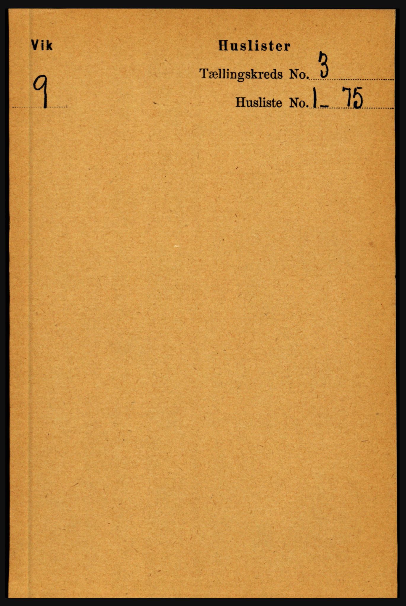 RA, Folketelling 1891 for 1417 Vik herred, 1891, s. 1252