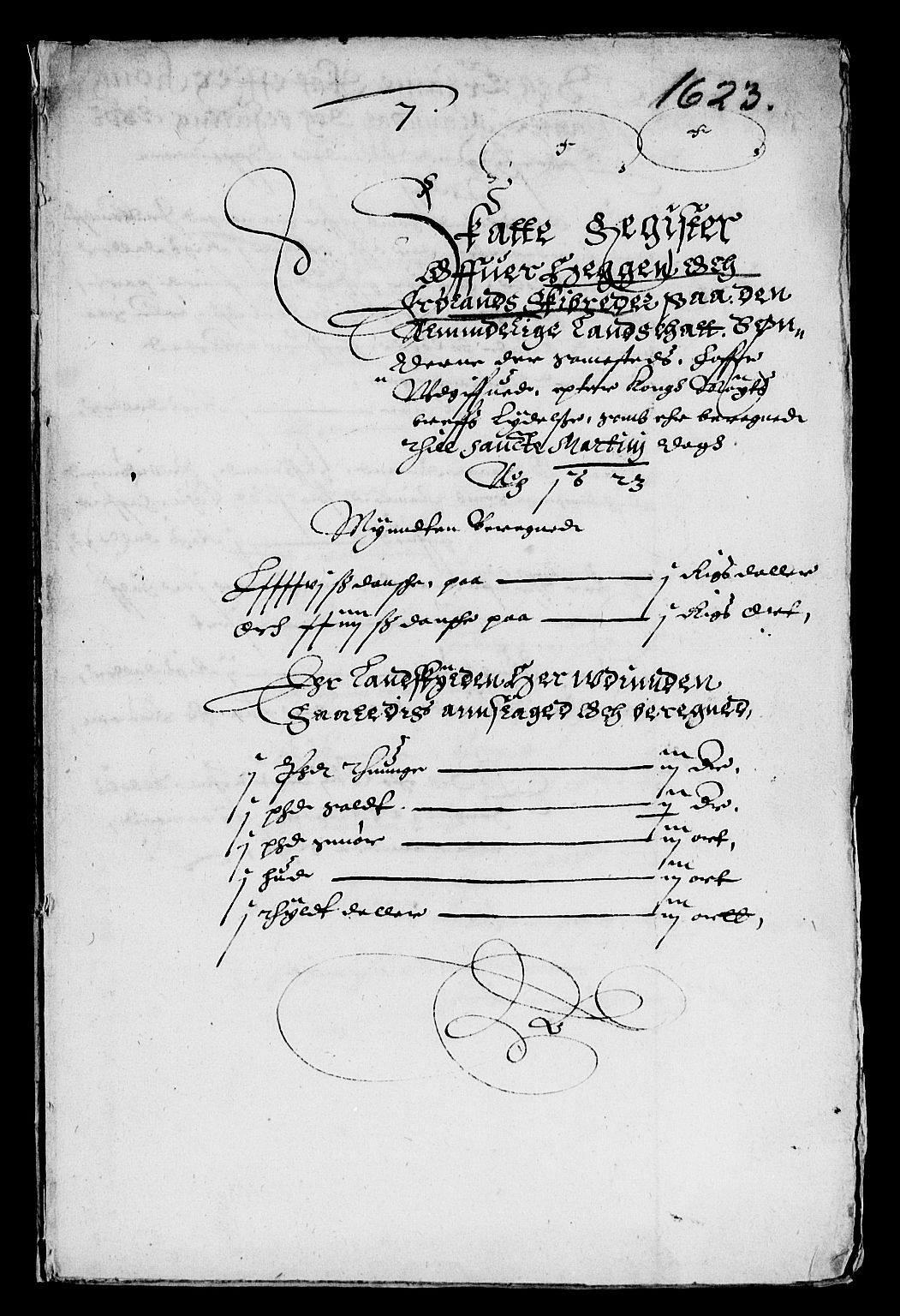 Rentekammeret inntil 1814, Reviderte regnskaper, Lensregnskaper, AV/RA-EA-5023/R/Rb/Rba/L0066: Akershus len, 1623-1624