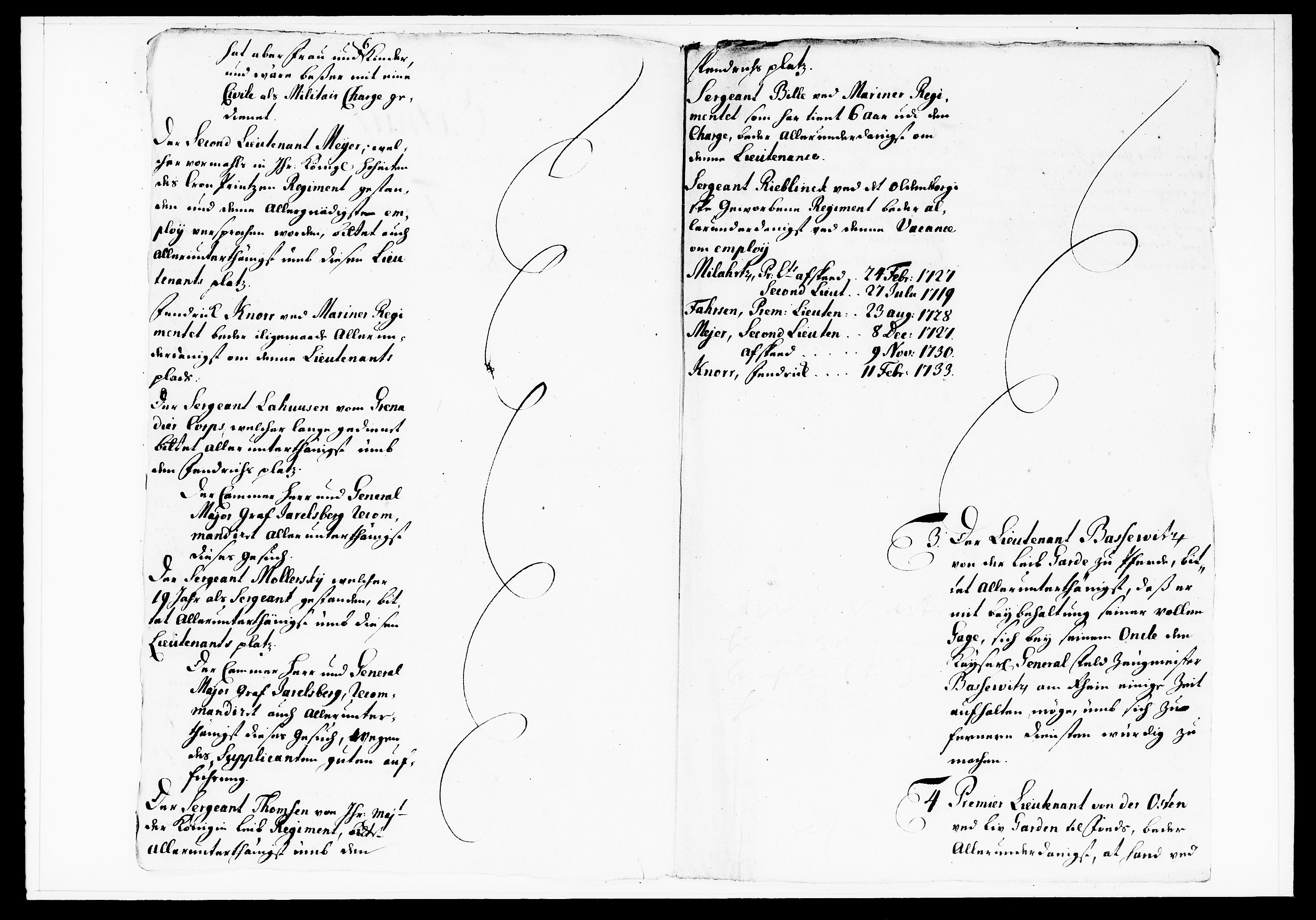 Krigskollegiet, Krigskancelliet, DRA/A-0006/-/1114-1121: Refererede sager, 1734, s. 453