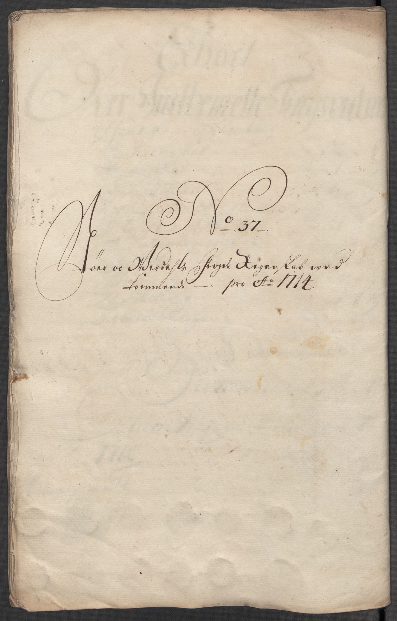 Rentekammeret inntil 1814, Reviderte regnskaper, Fogderegnskap, RA/EA-4092/R62/L4204: Fogderegnskap Stjørdal og Verdal, 1714, s. 318