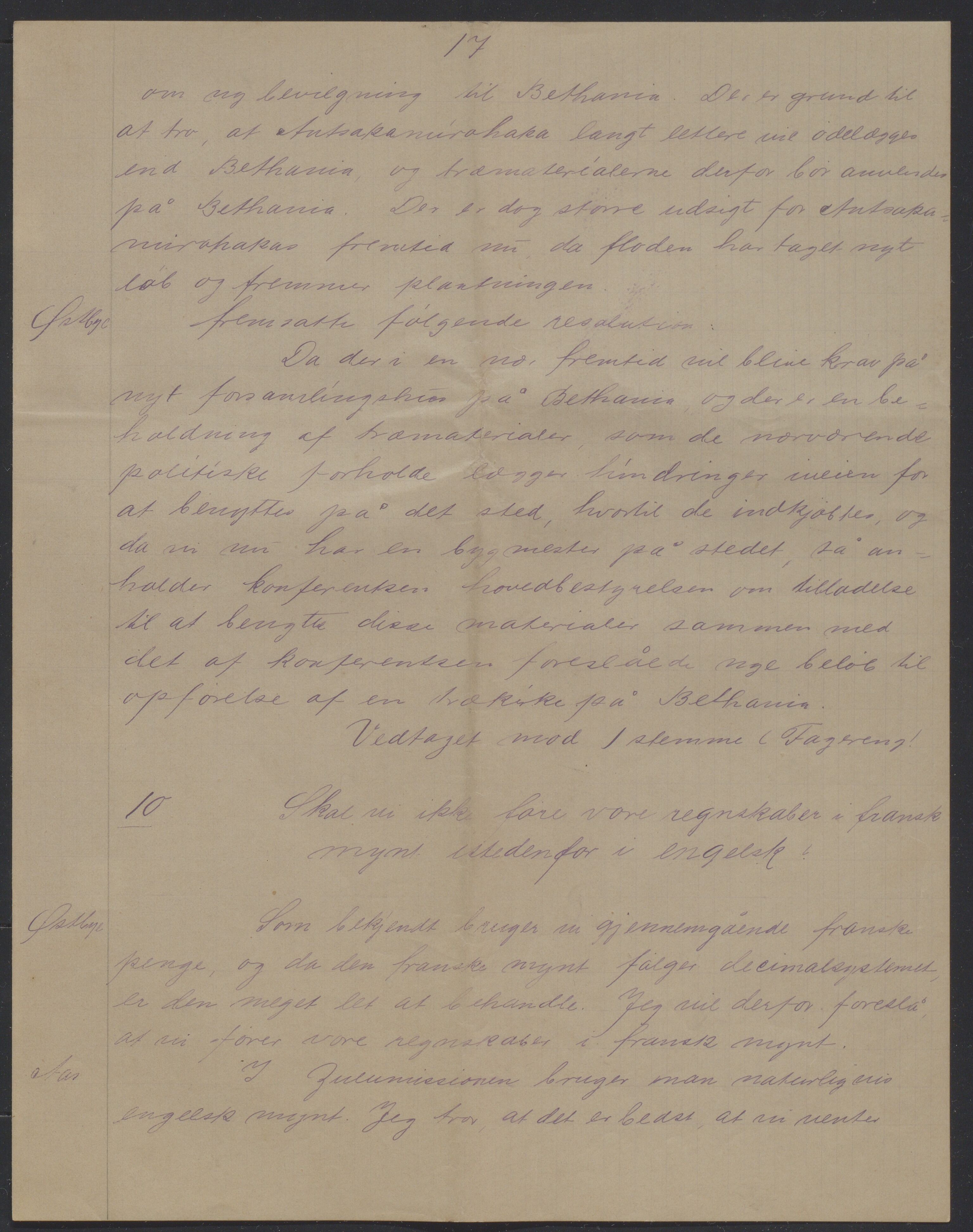 Det Norske Misjonsselskap - hovedadministrasjonen, VID/MA-A-1045/D/Da/Daa/L0040/0011: Konferansereferat og årsberetninger / Konferansereferat fra Vest-Madagaskar., 1895