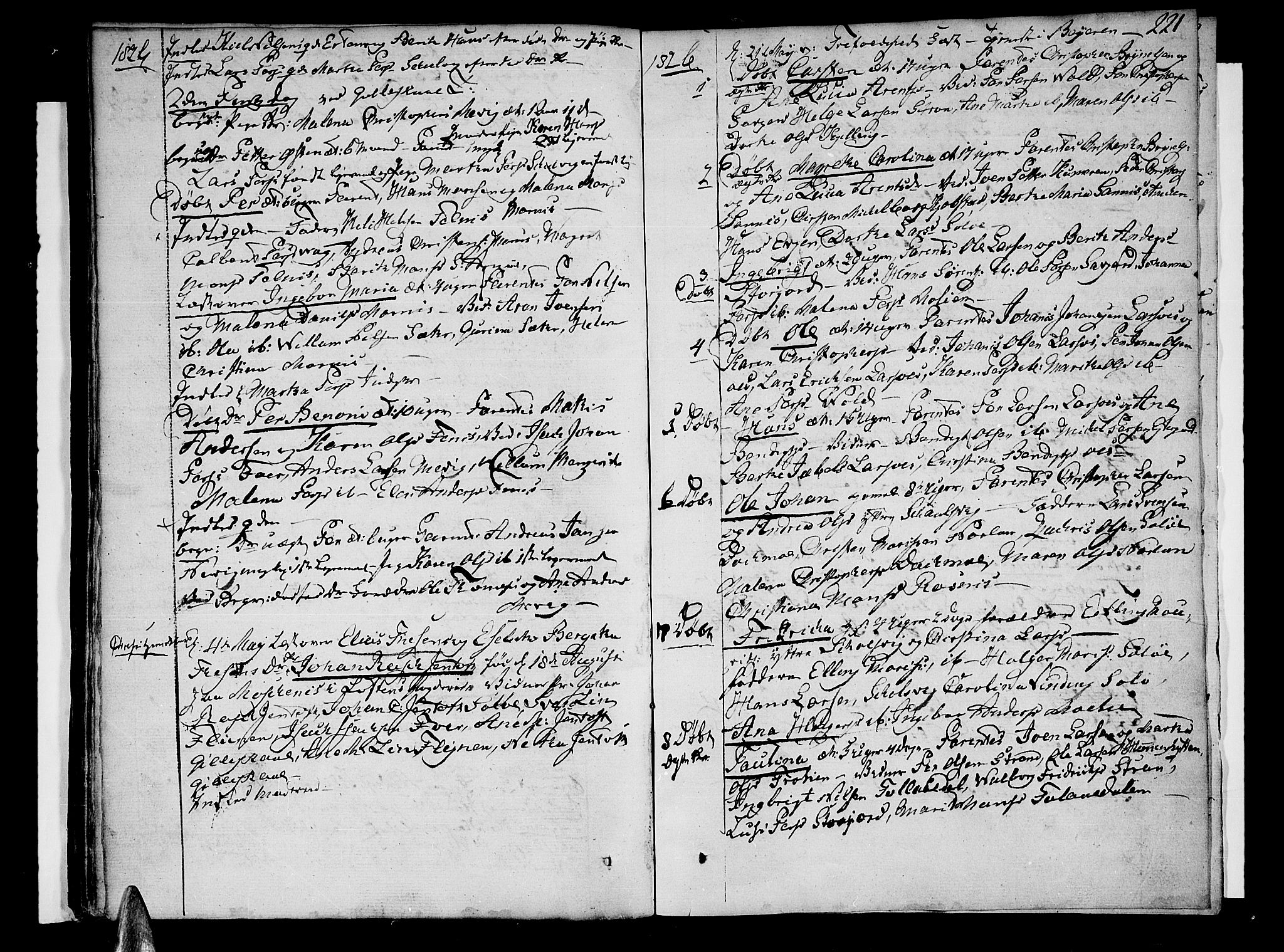 Ministerialprotokoller, klokkerbøker og fødselsregistre - Nordland, AV/SAT-A-1459/805/L0095: Ministerialbok nr. 805A02, 1805-1826, s. 221