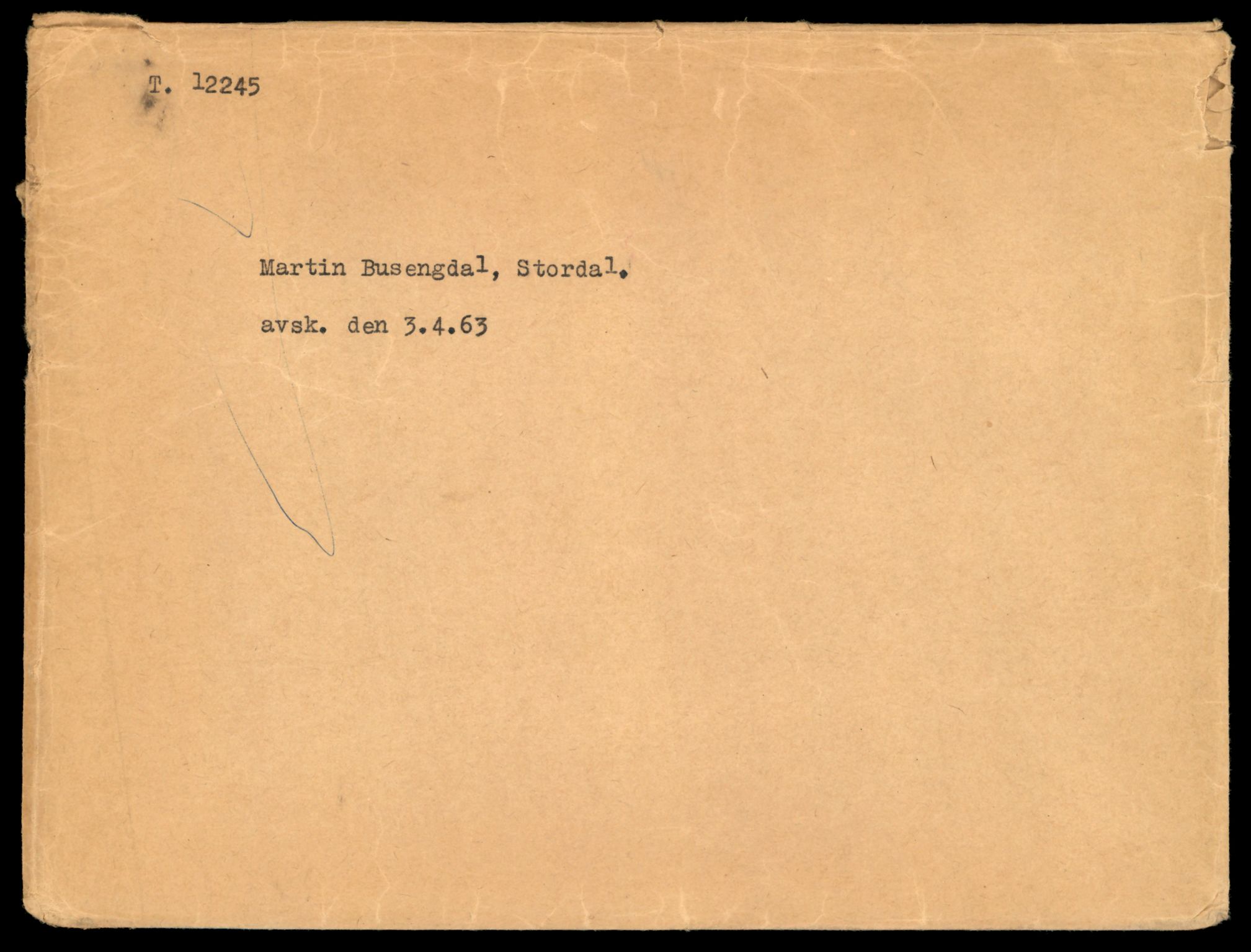 Møre og Romsdal vegkontor - Ålesund trafikkstasjon, AV/SAT-A-4099/F/Fe/L0033: Registreringskort for kjøretøy T 12151 - T 12474, 1927-1998, s. 2329