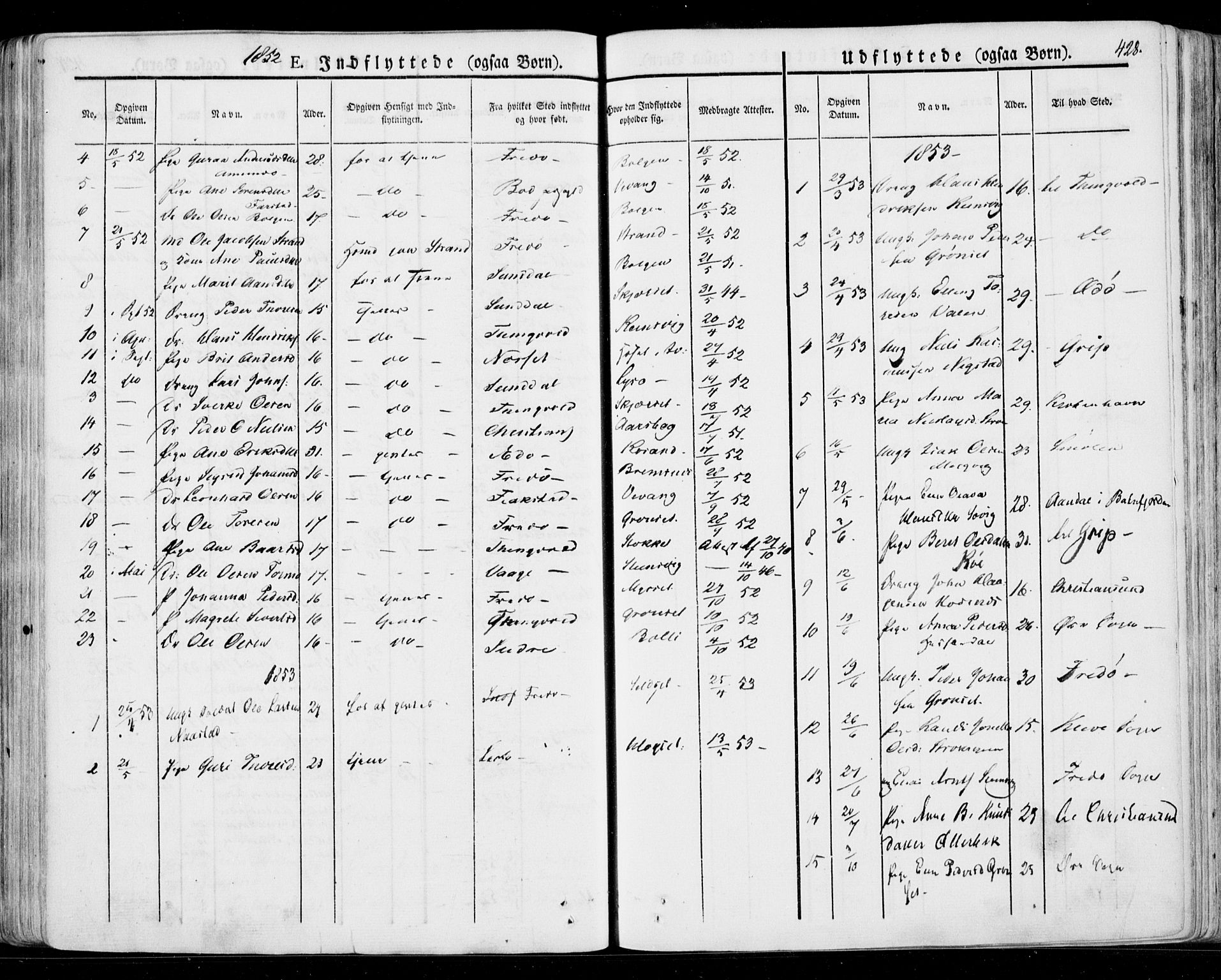 Ministerialprotokoller, klokkerbøker og fødselsregistre - Møre og Romsdal, SAT/A-1454/568/L0803: Ministerialbok nr. 568A10, 1830-1853, s. 428