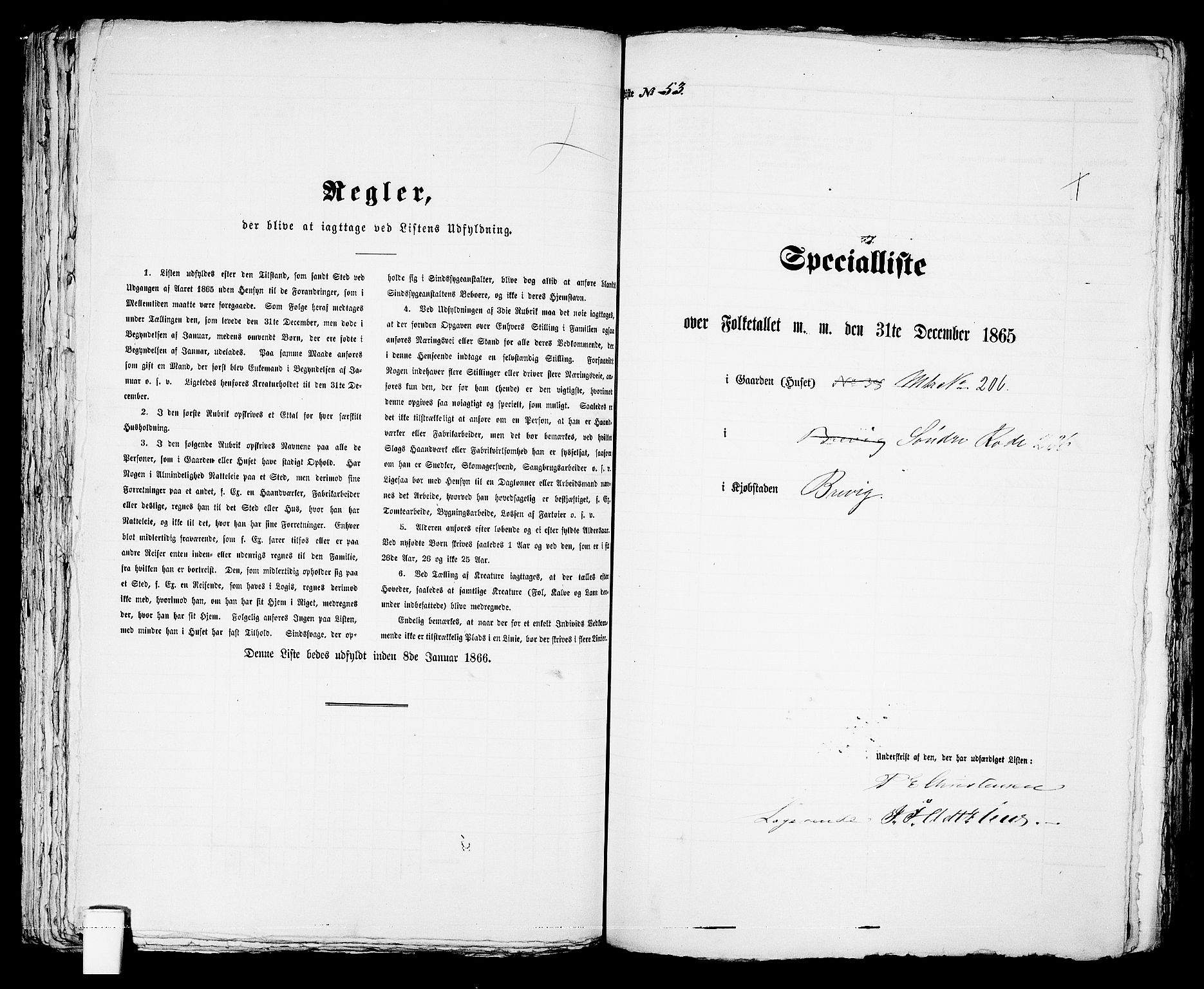 RA, Folketelling 1865 for 0804P Brevik prestegjeld, 1865, s. 483