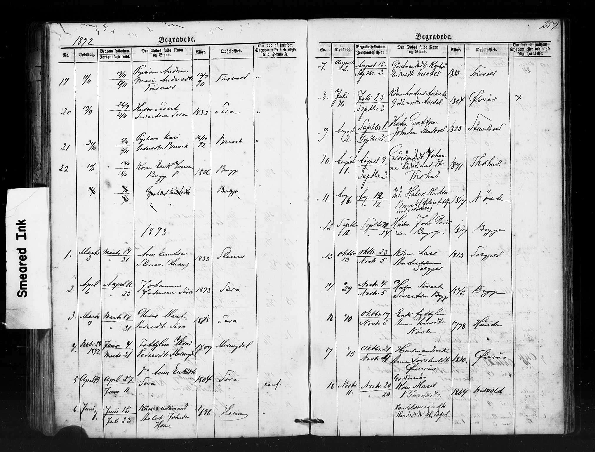 Ministerialprotokoller, klokkerbøker og fødselsregistre - Møre og Romsdal, AV/SAT-A-1454/552/L0638: Klokkerbok nr. 552C01, 1867-1902, s. 259