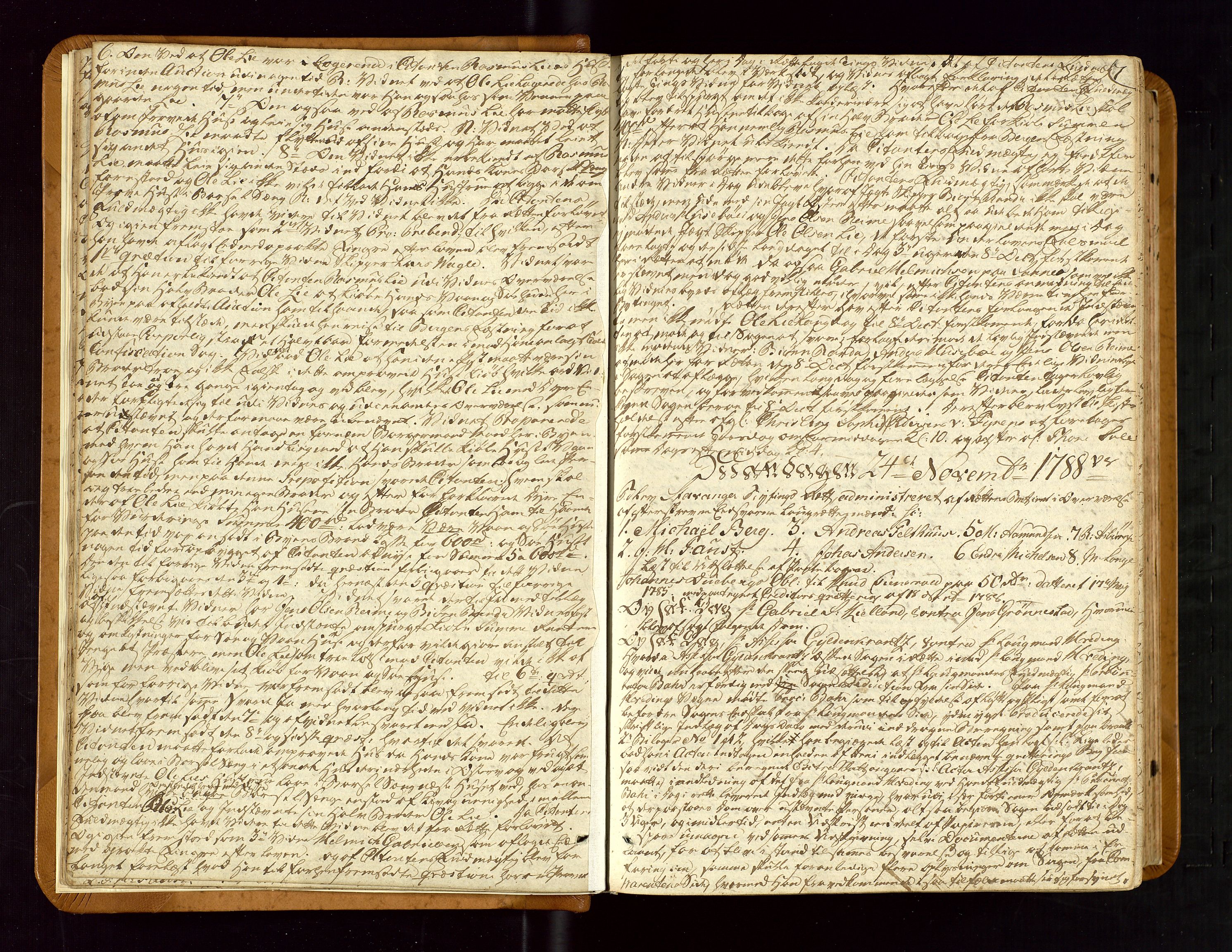 Stavanger byfogd, AV/SAST-A-101408/001/3/30/30BA/L0047: Bytingprotkoll, 1788-1798, s. 6b-7a