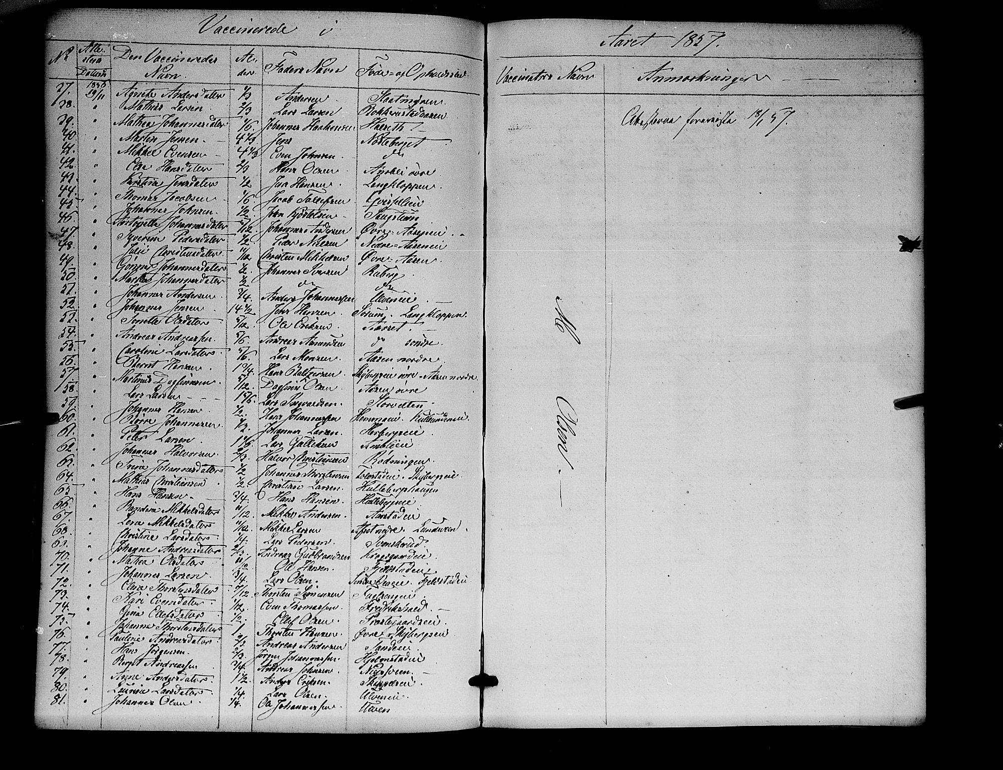 Ringsaker prestekontor, AV/SAH-PREST-014/K/Ka/L0009: Ministerialbok nr. 9, 1850-1860, s. 551