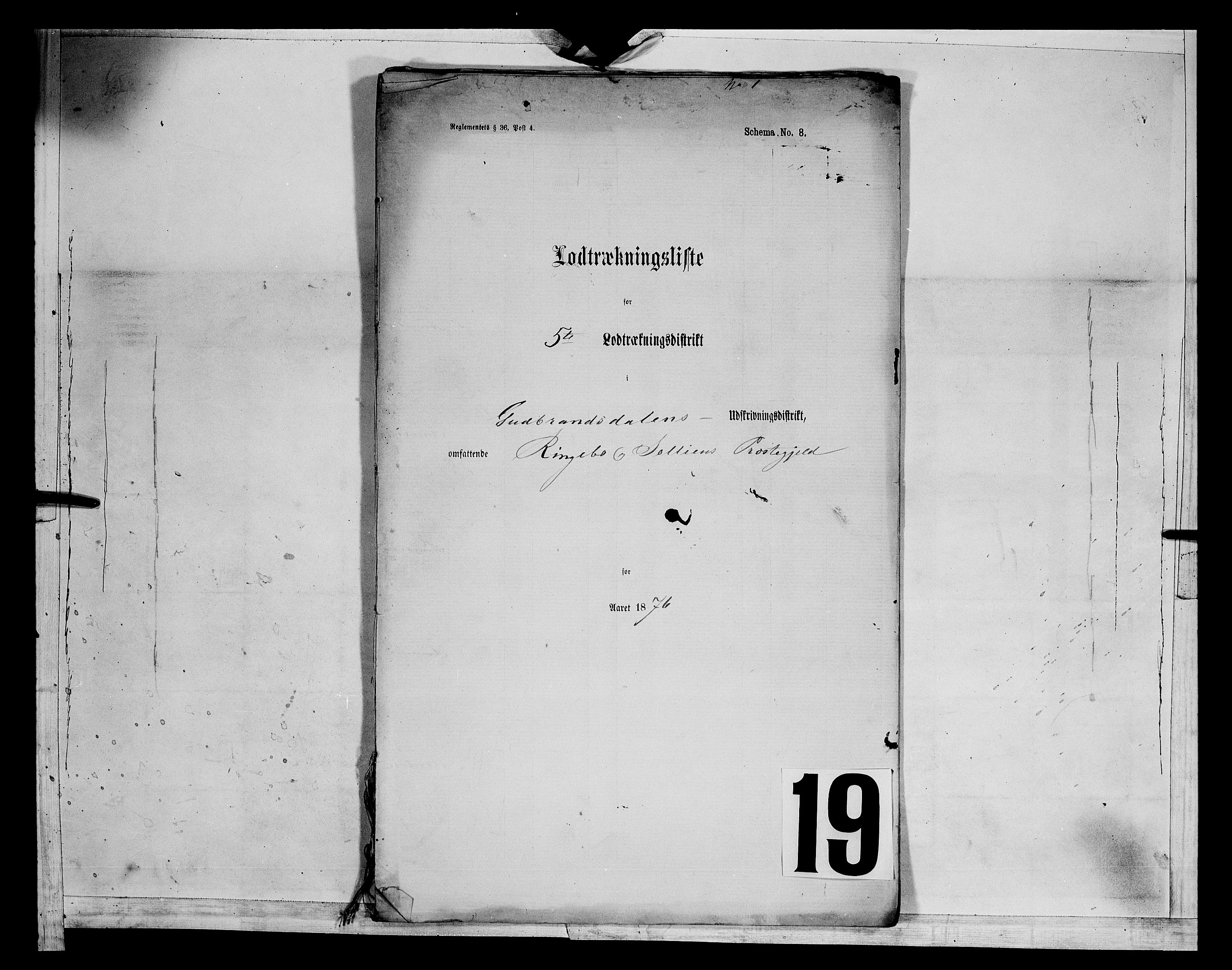 Fylkesmannen i Oppland, SAH/FYO-002/1/K/Kg/L1173: Ringebu og Øyer, 1860-1879, s. 325