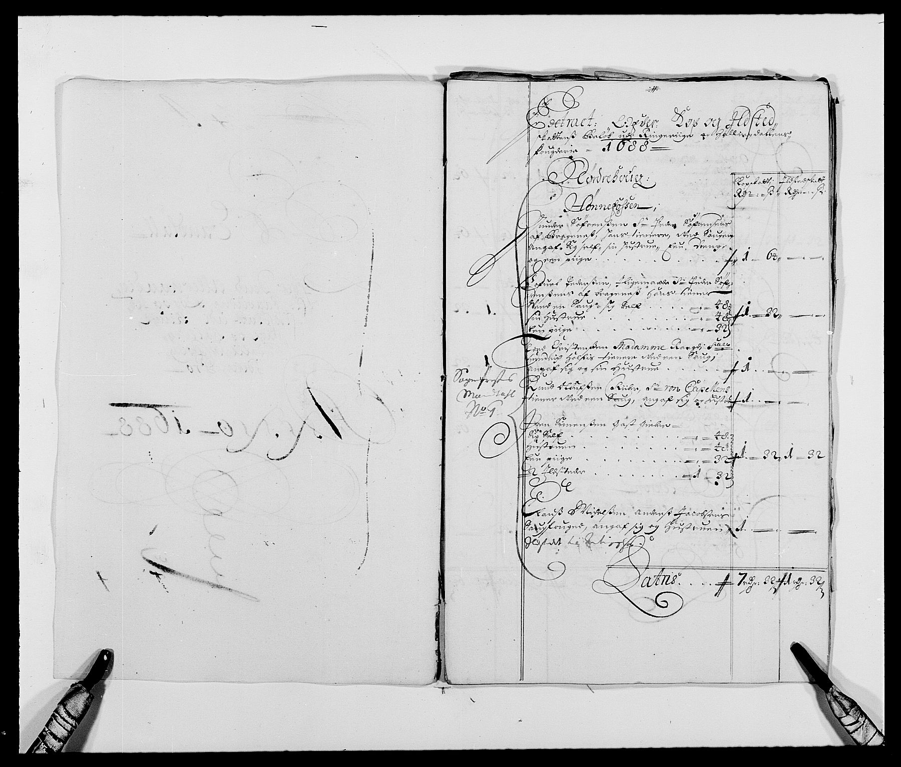 Rentekammeret inntil 1814, Reviderte regnskaper, Fogderegnskap, AV/RA-EA-4092/R21/L1447: Fogderegnskap Ringerike og Hallingdal, 1687-1689, s. 201