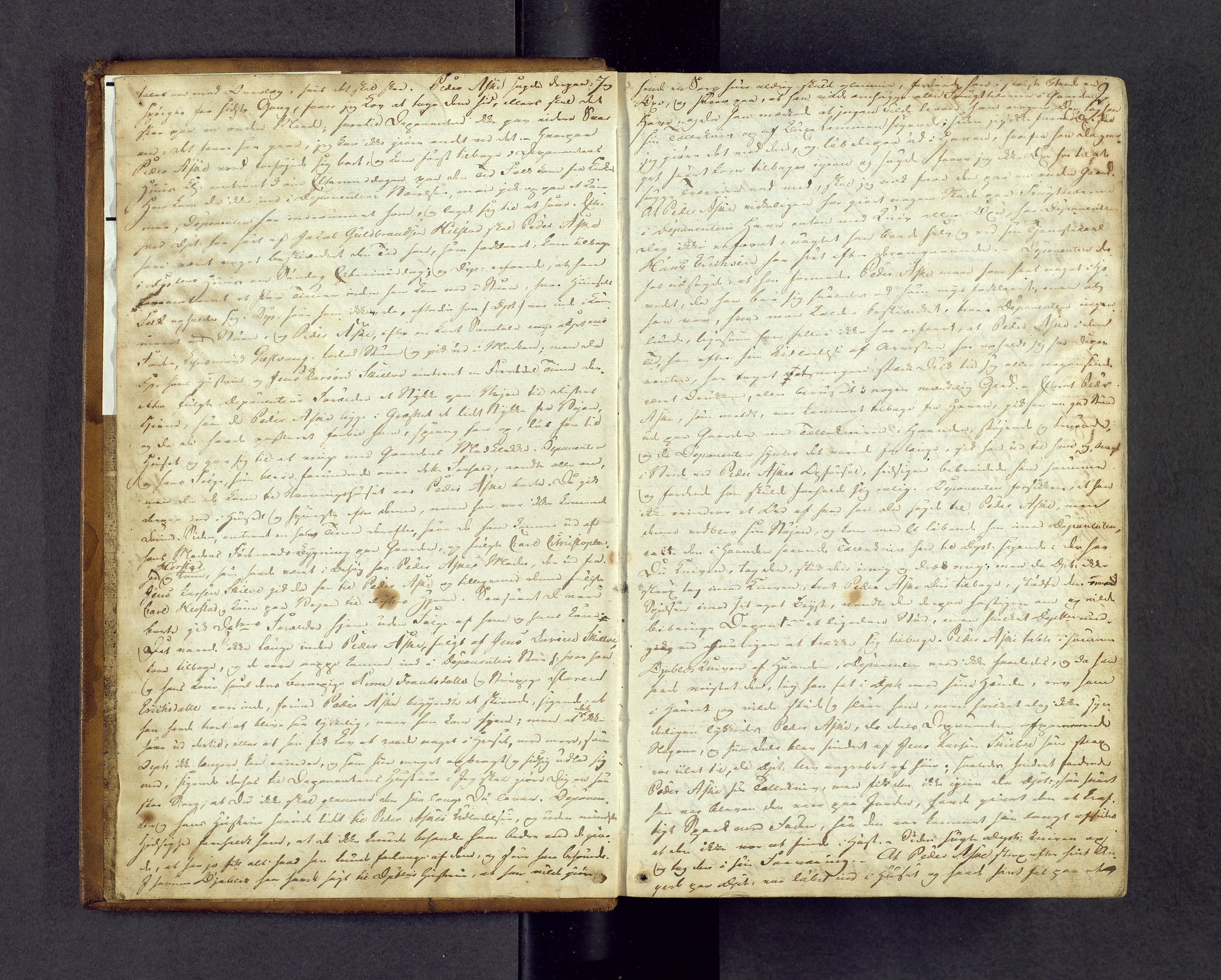 Nord-Hedmark sorenskriveri, AV/SAH-TING-012/G/Gc/L0002: Ekstrarettsprotokoll, 1824-1829, s. 1b-2a
