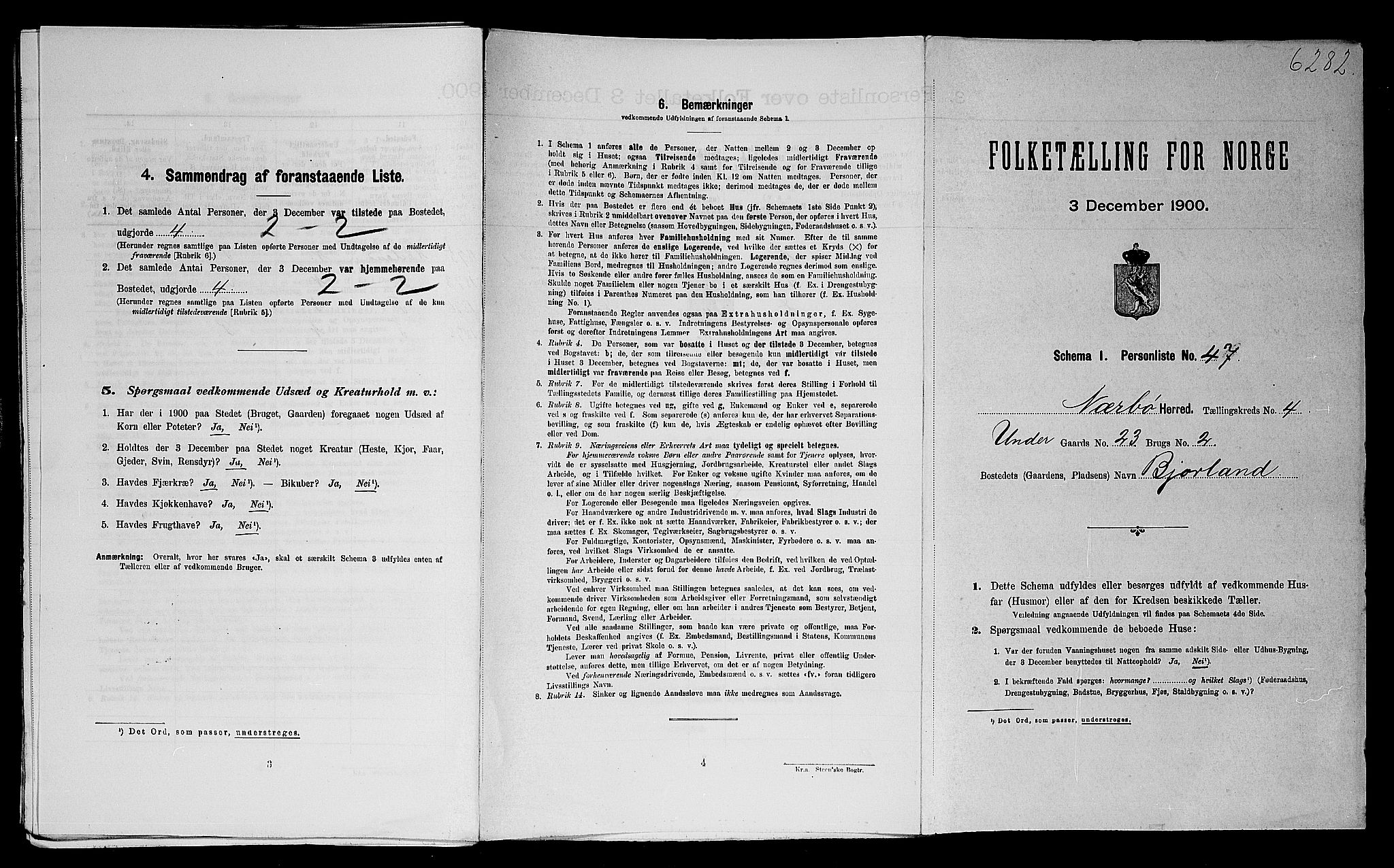 SAST, Folketelling 1900 for 1119 Nærbø herred, 1900, s. 409