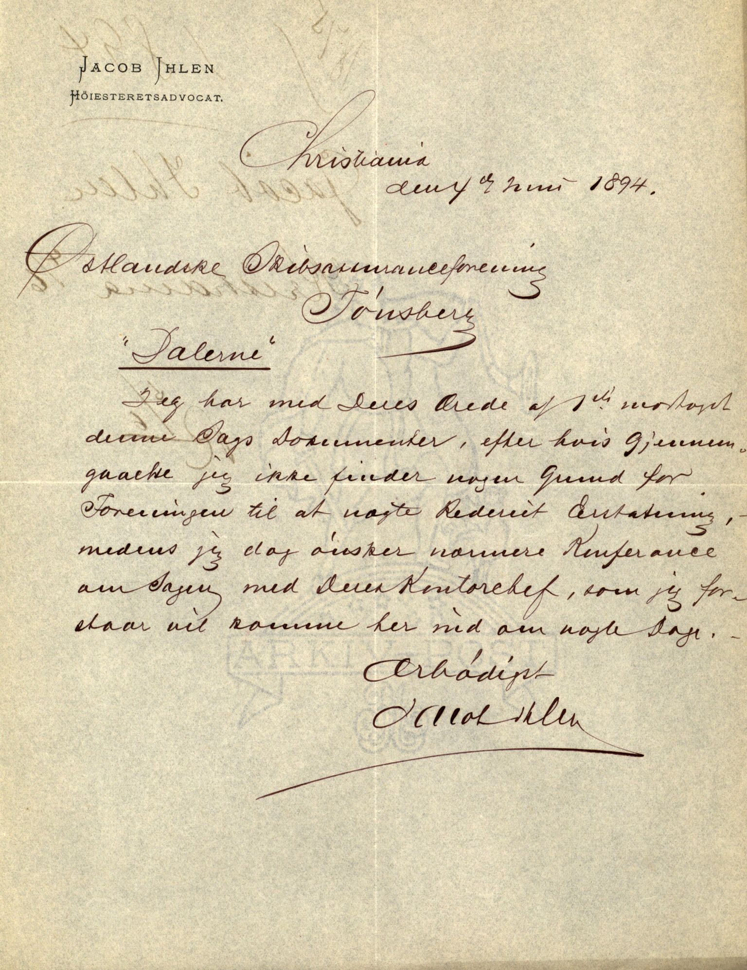 Pa 63 - Østlandske skibsassuranceforening, VEMU/A-1079/G/Ga/L0030/0008: Havaridokumenter / Skjoldmoen, Dalerne, Union, 1894, s. 126