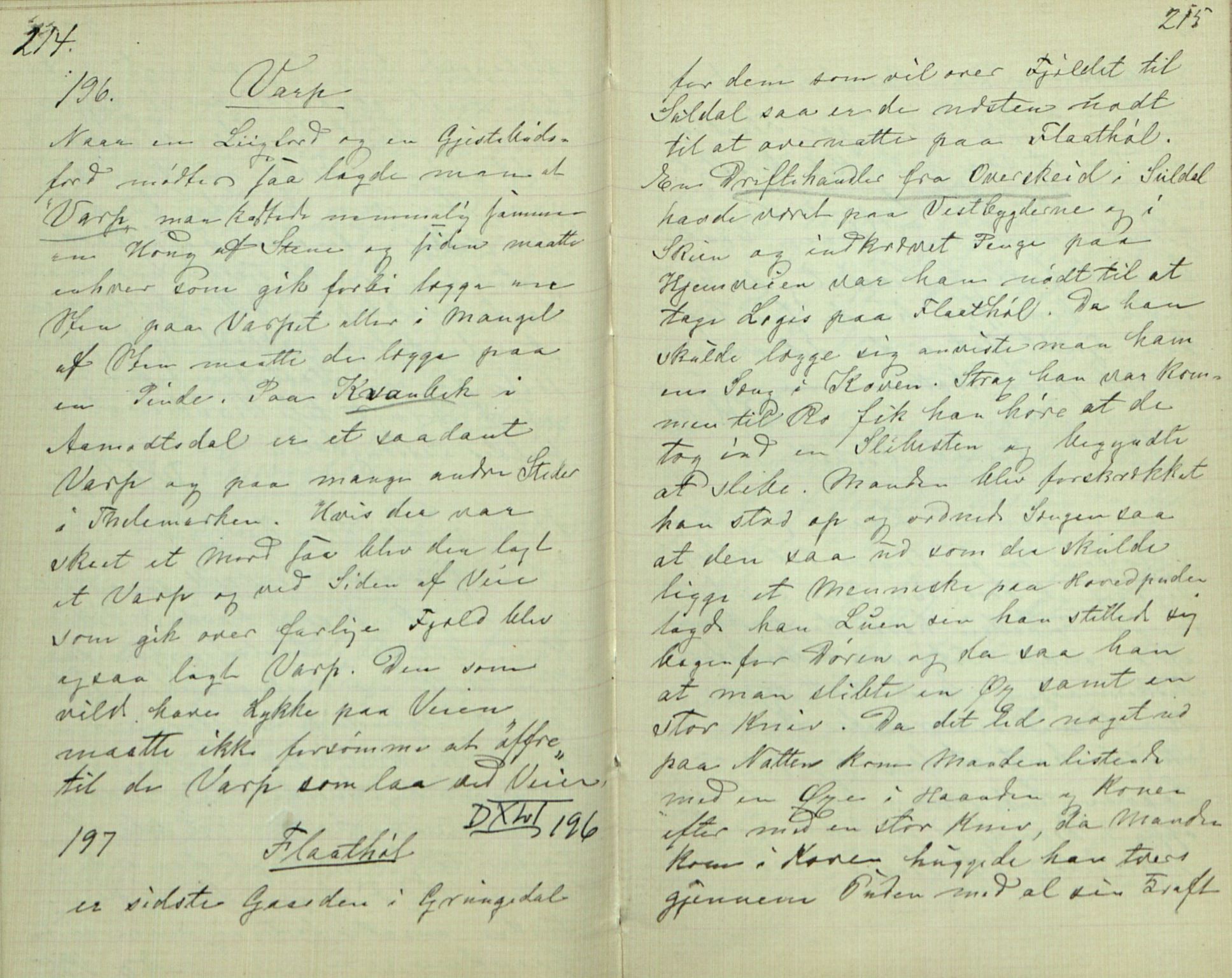 Rikard Berge, TEMU/TGM-A-1003/F/L0007/0006: 251-299 / 256 Samlet af Halvor Nilsen Tveten i Bø, 1893, s. 214-215