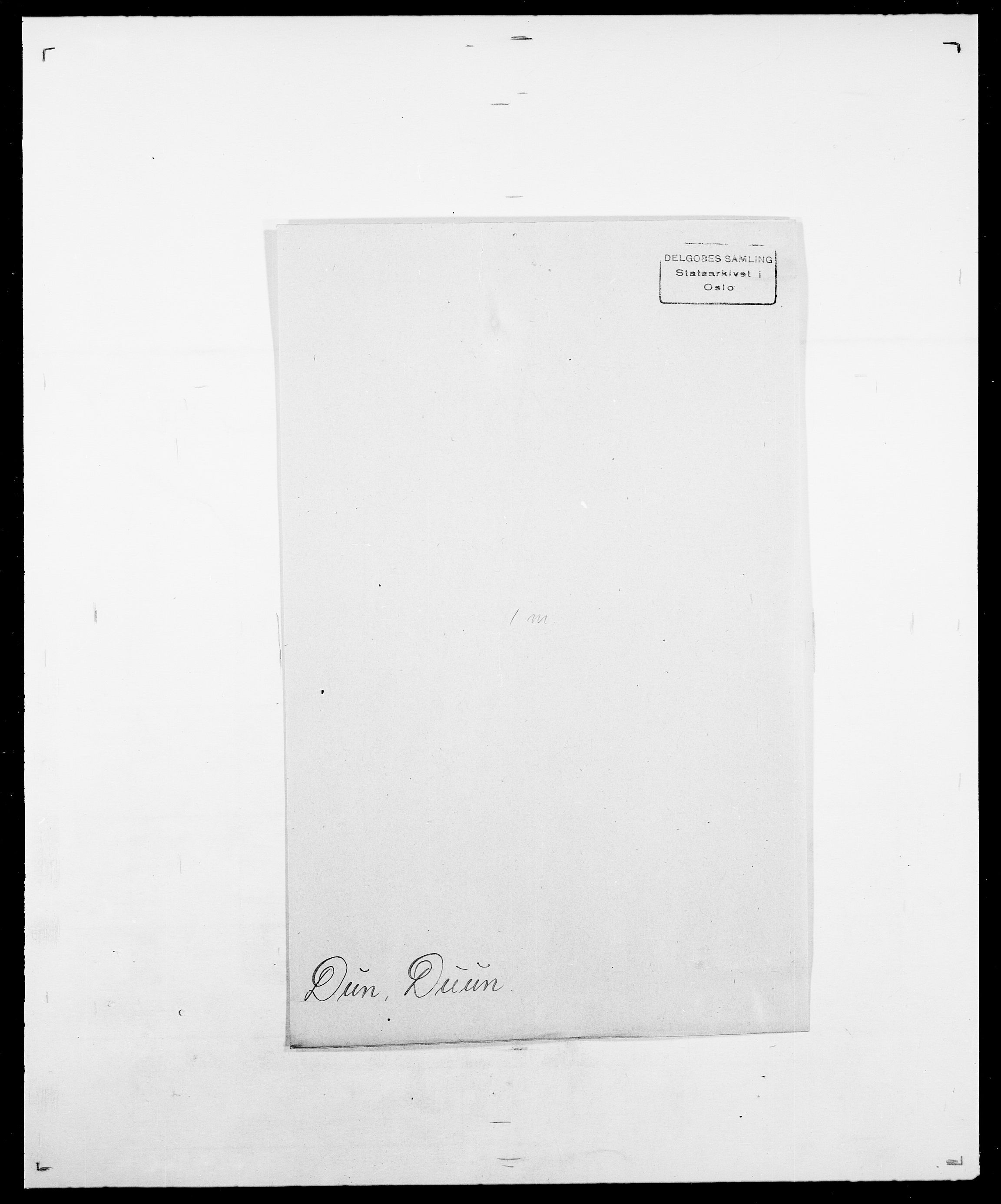 Delgobe, Charles Antoine - samling, AV/SAO-PAO-0038/D/Da/L0009: Dahl - v. Düren, s. 837