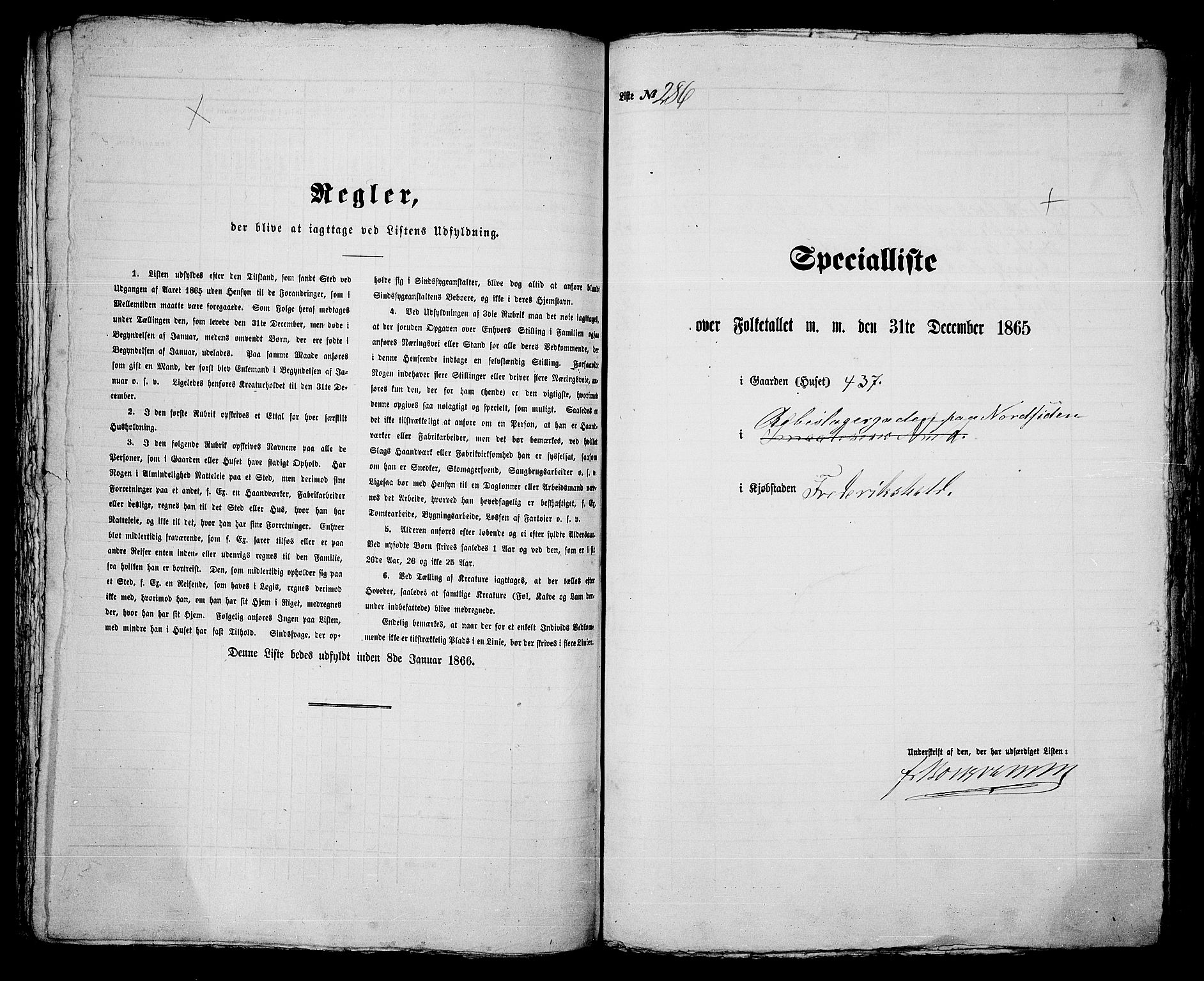 RA, Folketelling 1865 for 0101P Fredrikshald prestegjeld, 1865, s. 601
