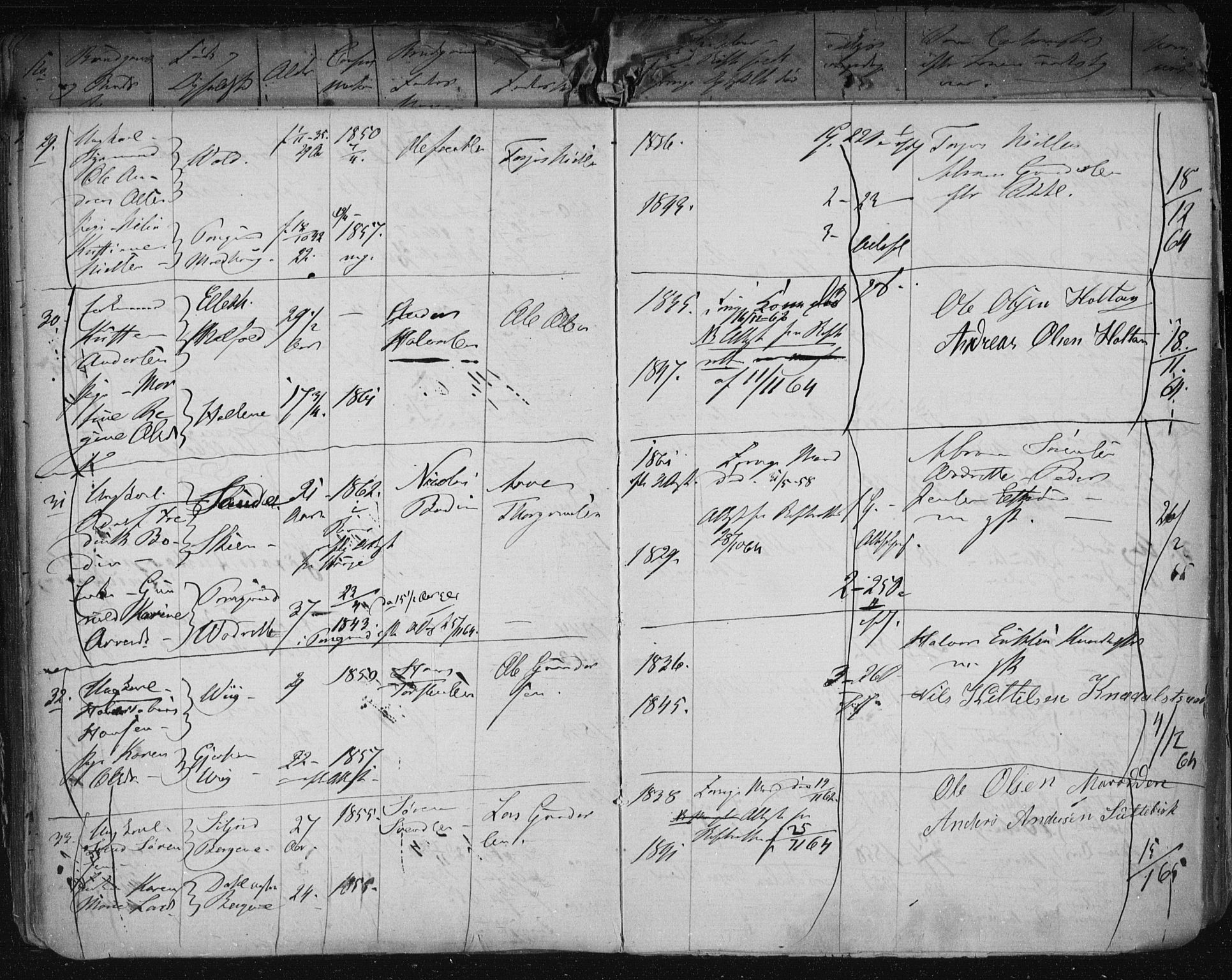 Solum kirkebøker, AV/SAKO-A-306/H/Ha/L0001: Lysningsprotokoll nr. I 1, 1846-1879