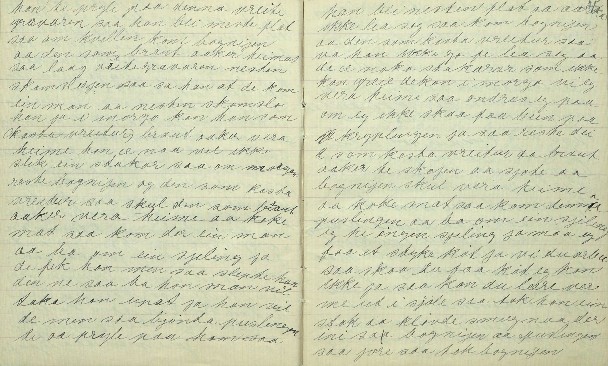 Rikard Berge, TEMU/TGM-A-1003/F/L0008/0013: 300-340 / 312 Oppskrifter av Gunnhild Kivle, Seljord, 1914, s. 34-35