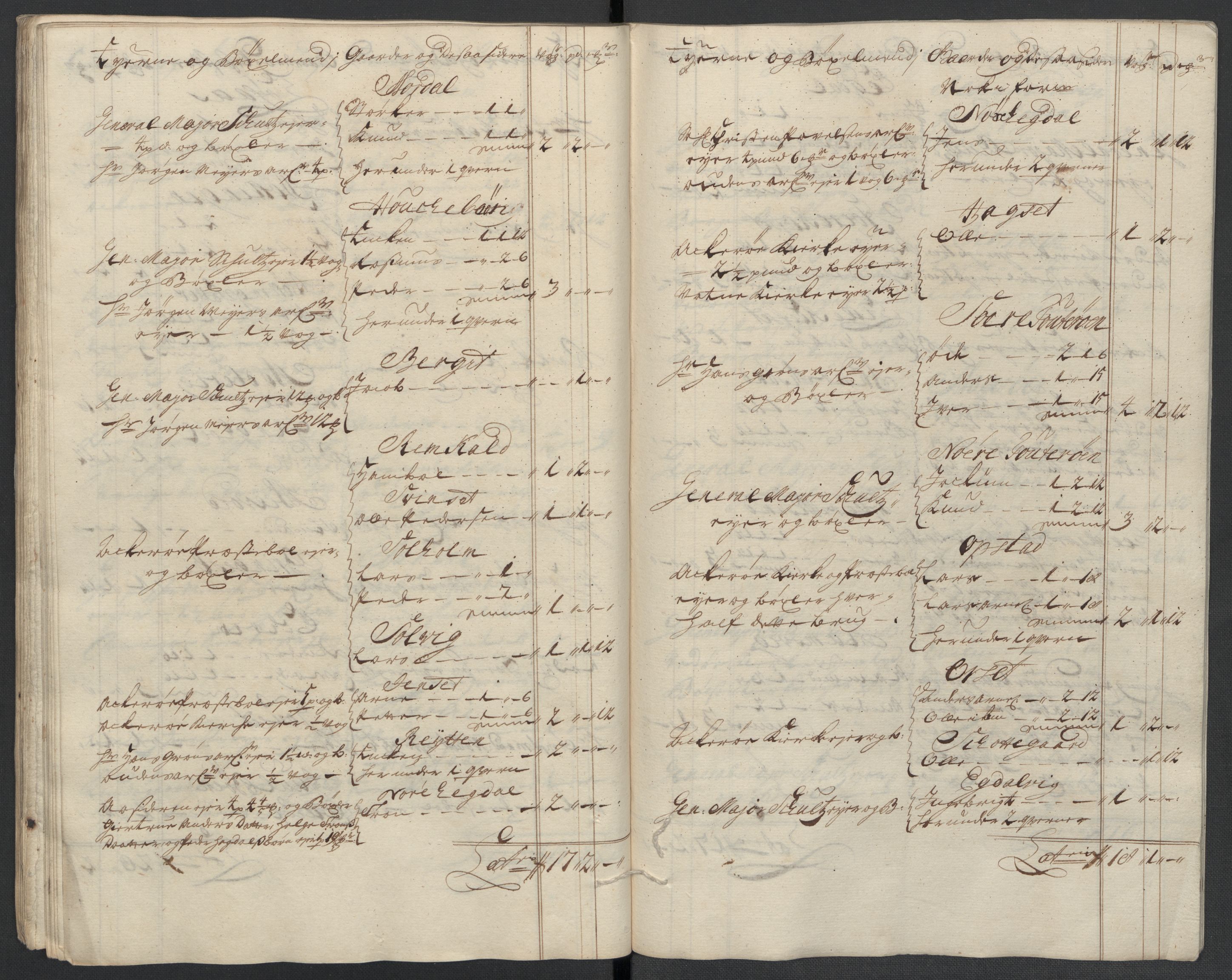 Rentekammeret inntil 1814, Reviderte regnskaper, Fogderegnskap, RA/EA-4092/R55/L3659: Fogderegnskap Romsdal, 1709-1710, s. 323