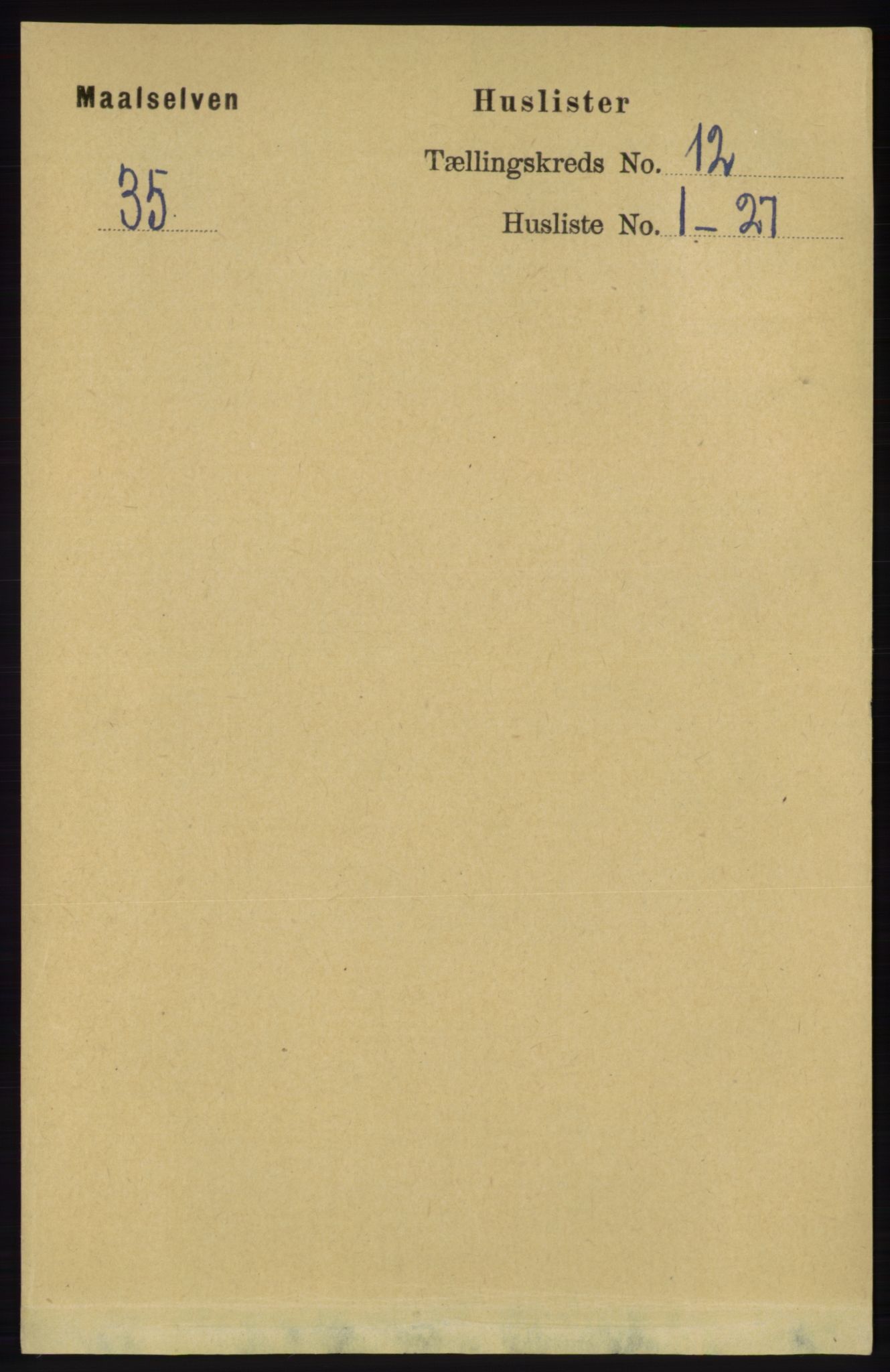 RA, Folketelling 1891 for 1924 Målselv herred, 1891, s. 3760