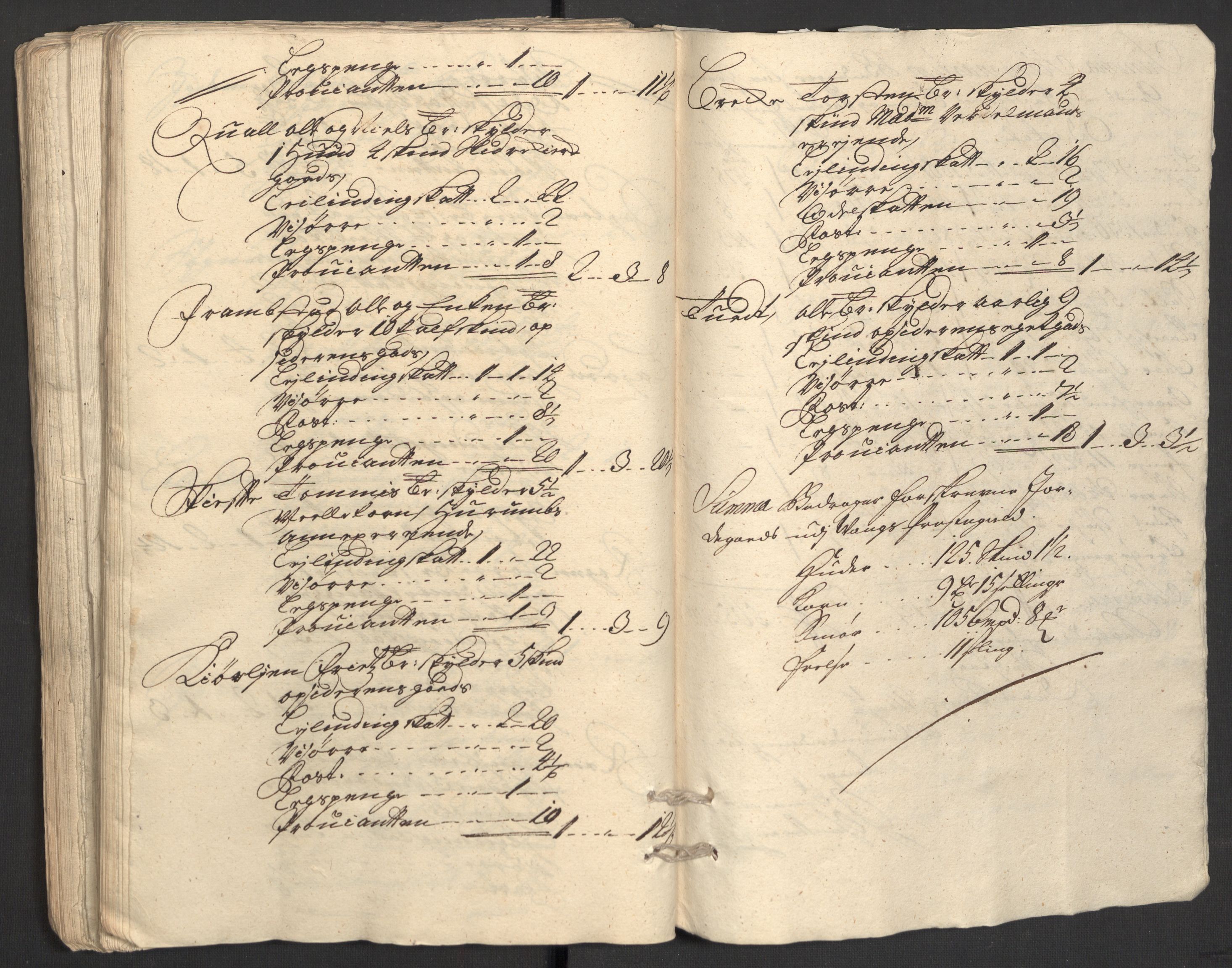 Rentekammeret inntil 1814, Reviderte regnskaper, Fogderegnskap, AV/RA-EA-4092/R18/L1308: Fogderegnskap Hadeland, Toten og Valdres, 1711, s. 207